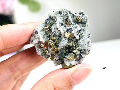 Amazing Pyrite Clusters