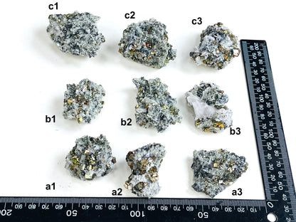 Amazing Pyrite Clusters