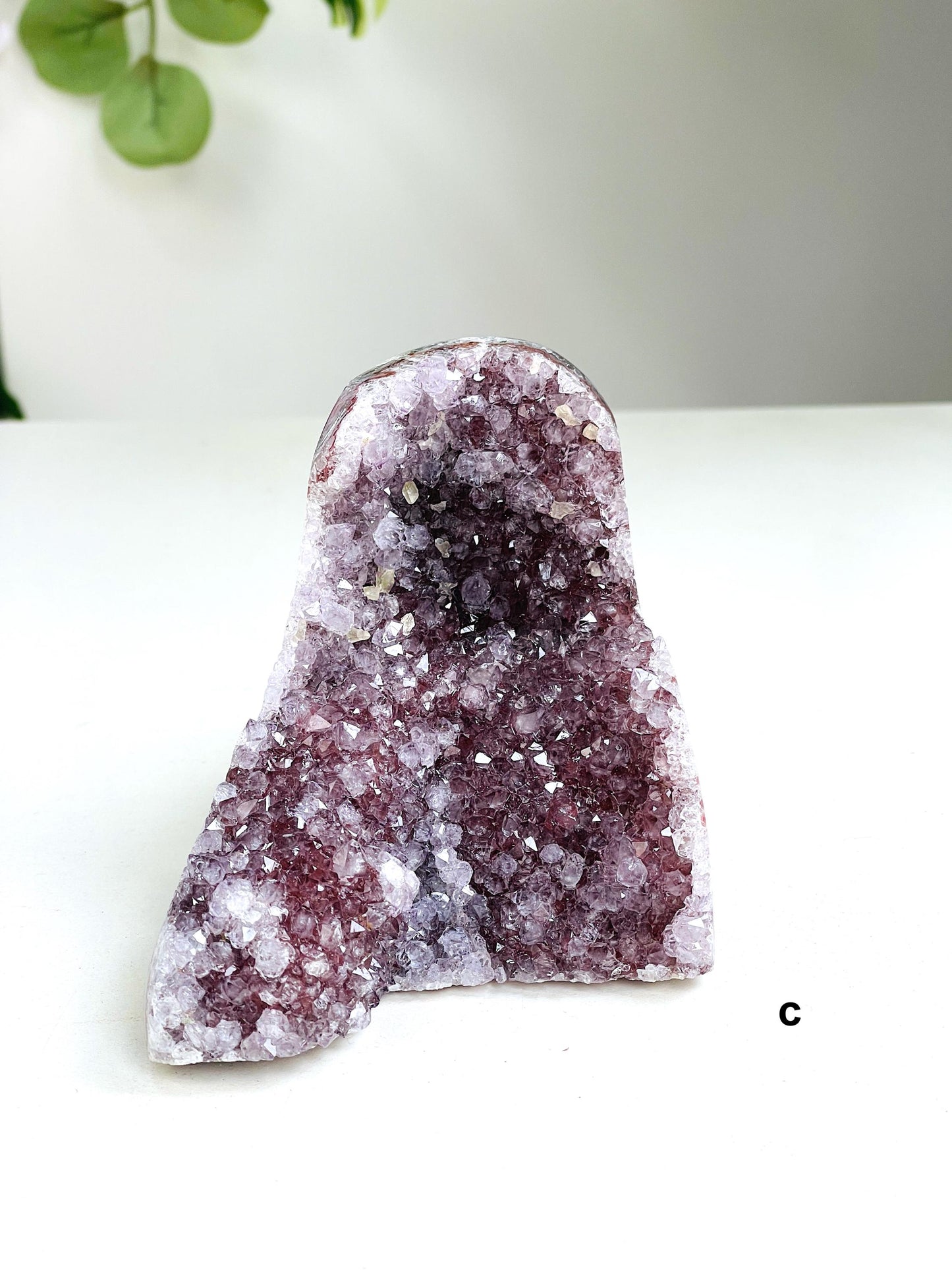 Large Uruguay Rainbow Amethyst Cutbase