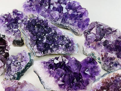 Amethyst Cluster, AAA Quality Raw Amethyst Druzy Cluster , One Piece Amethyst Geode Cluster, Crystal for Anxiety, Crystal Gift