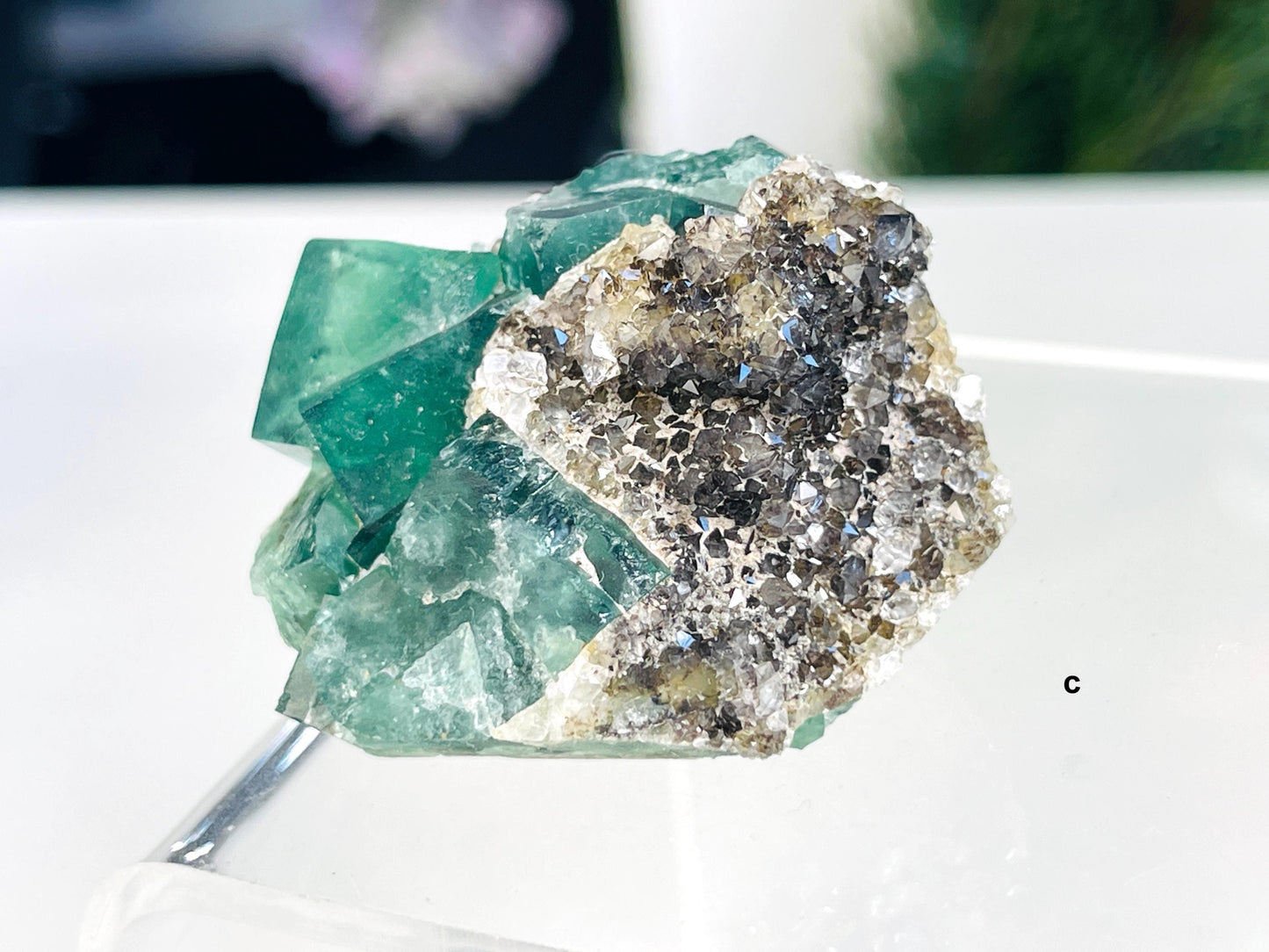 Extraordinary Fluorite Specimen-Northern Light Pocket, River Catcher Vein, Diana Maria Mine, Durham England. English Fluorite-G3