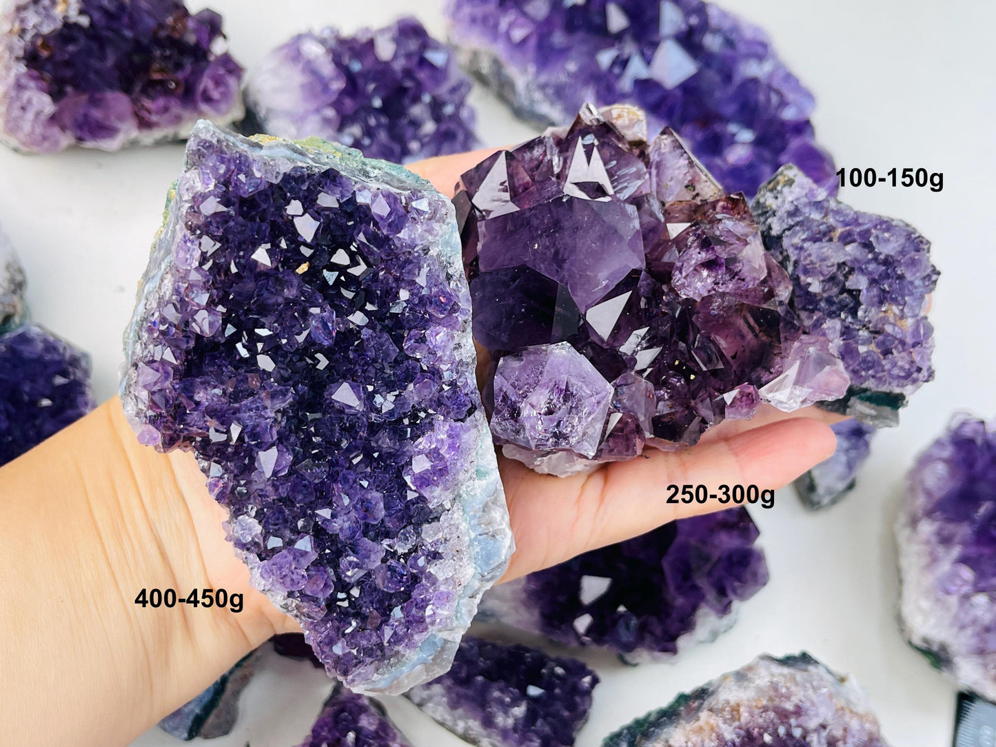 Amethyst Cluster, AAA Quality Raw Amethyst Druzy Cluster , One Piece Amethyst Geode Cluster, Crystal for Anxiety, Crystal Gift