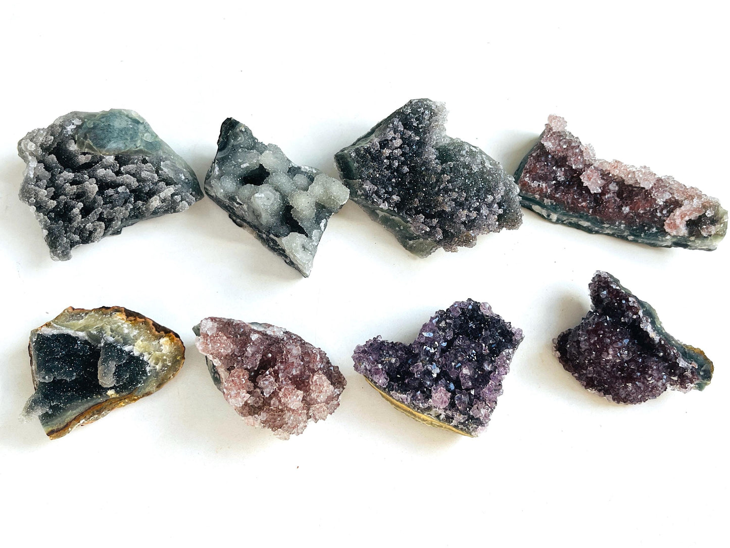 Amethyst Stalactite, Rainbow Sugar Amethyst, Uruguay Amethyst Formation, Super Sparkling Amethyst Cluster, Small Amethyst, Crystal Gift 6