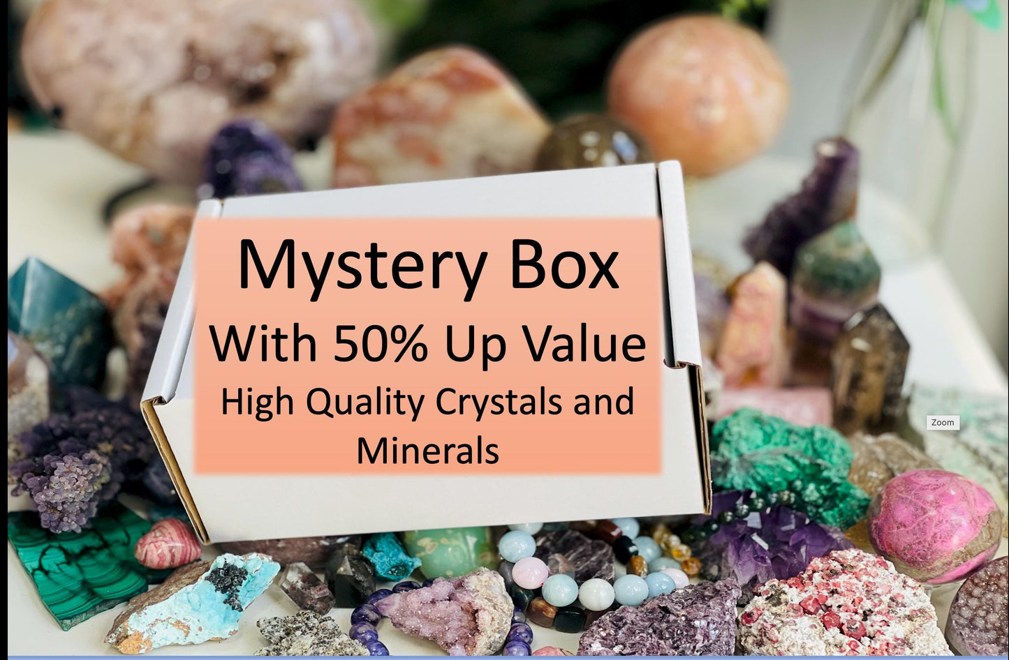 Crystal Mystery Box,  mystery box crystal set , rock and minerals set, crystal gift, surprise mystery gift box