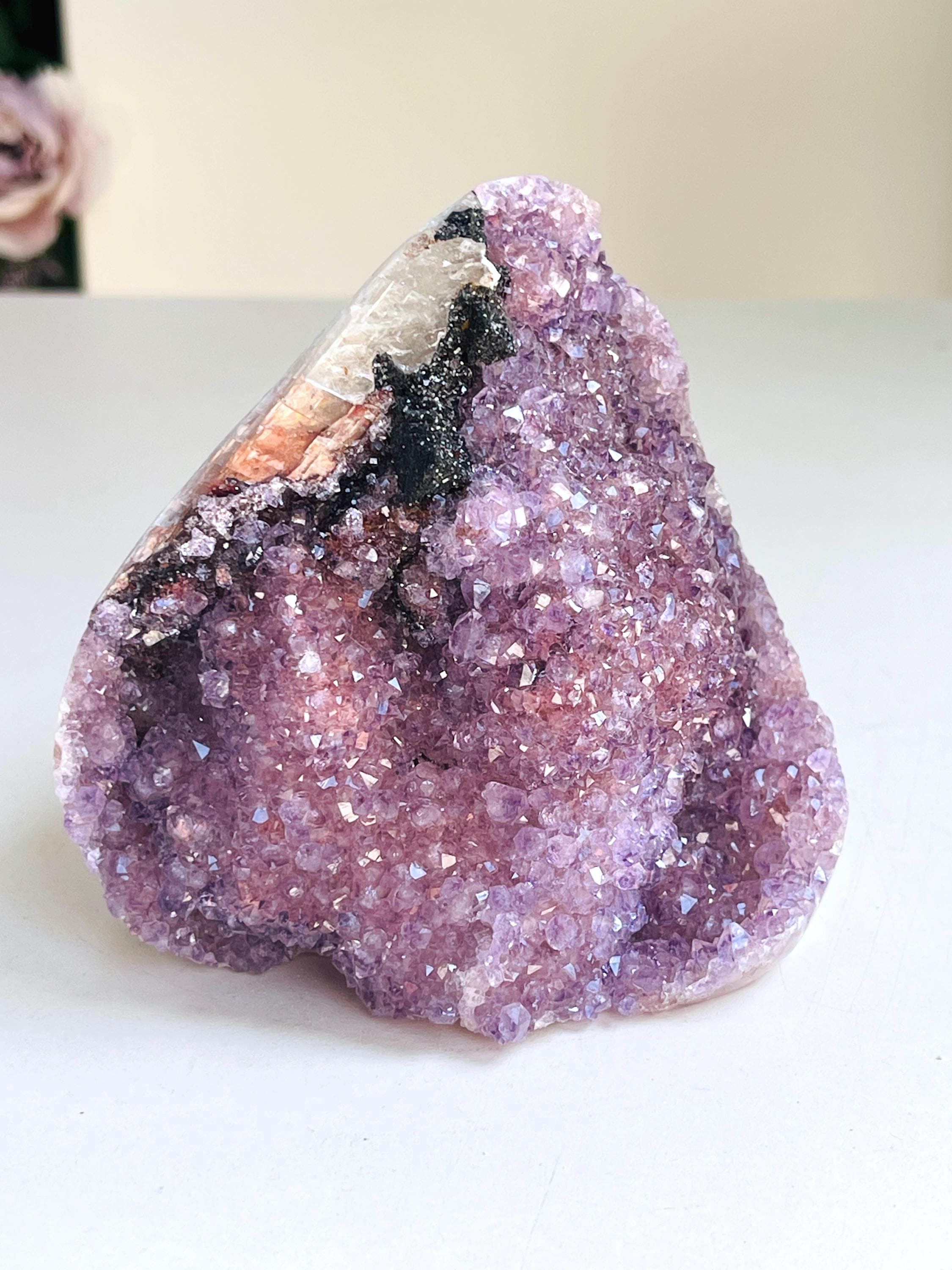 Gorgeous Amethyst Formation from Uruguay, Mineral Collection, Crystal Gift, Home Decor