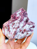 Lepidolite Specimen, Pink Lepidolite with Tourmaline, Natural Lepidolite Tourmaline Specimen , Mineral Specimen, Crystal Gift - Million Years Crystal