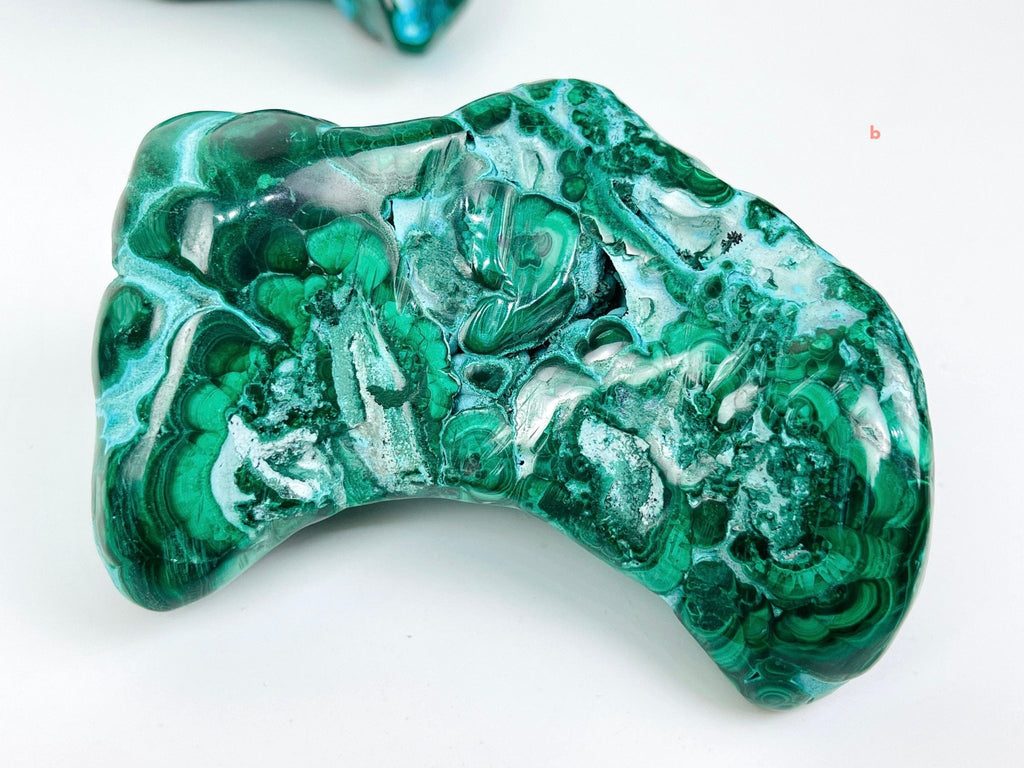 Malachite & Chrysocolla, Large Malacholla Freefrom, Malachite with Chrysocolla freeform from Congo, Raw Malachite, Healing Crystal - Million Years Crystal