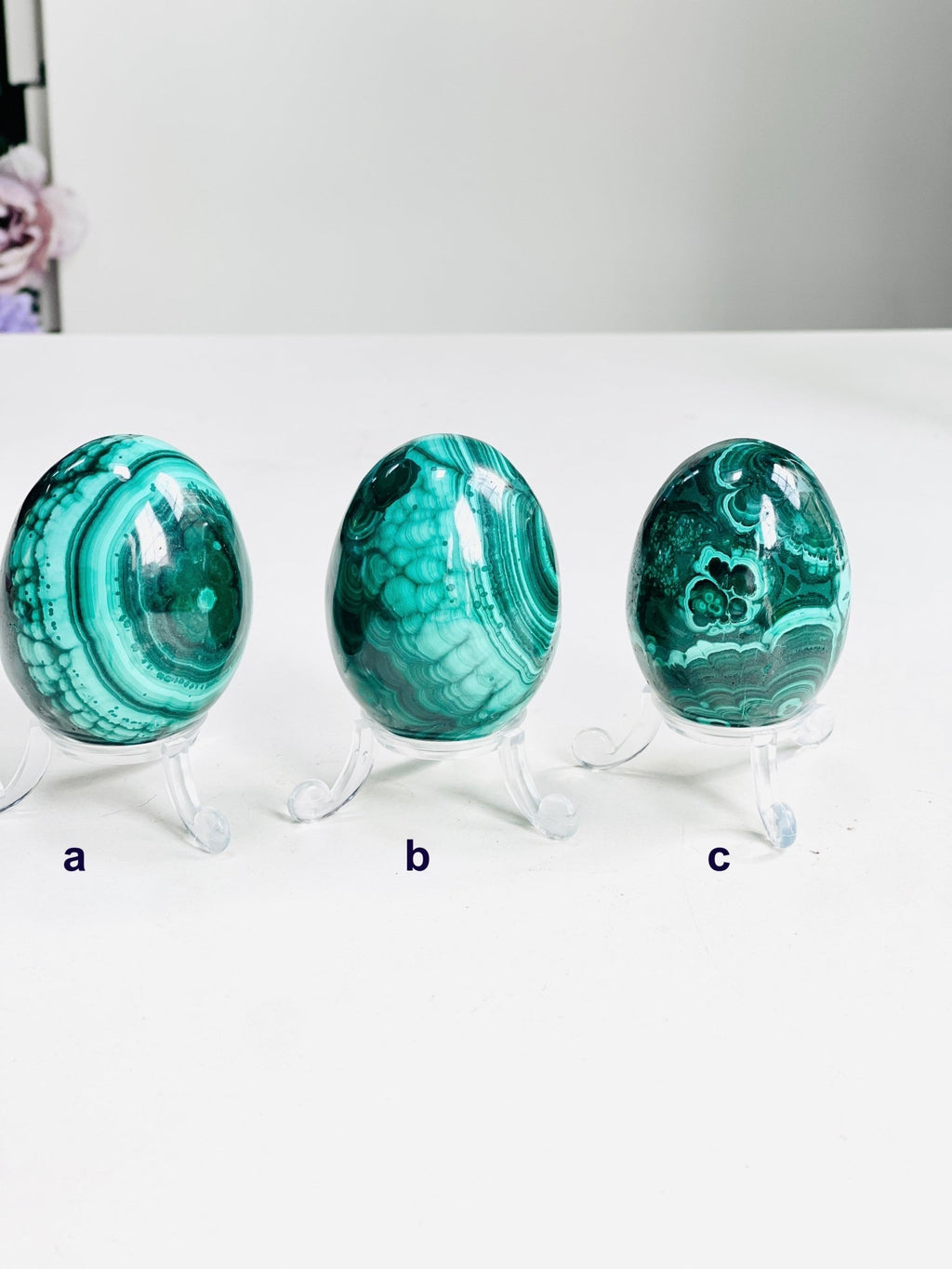 Malachite Egg, Natural Malachite Egg, Malachite from Congo, Natural Malachite Crystal Egg, Healing Crystal, Crystal Gift - Million Years Crystal