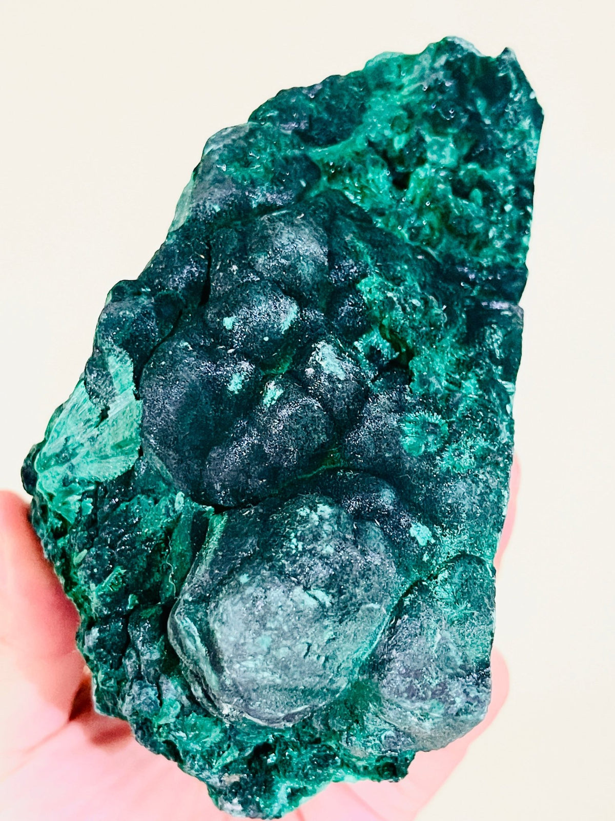 Malachite Specimen, 1251g Unique Velvet Cat eye Malachite, Rare Malachite Specimen, Raw Malachite Specimen, Crystal Gift, Unique Gift - Million Years Crystal