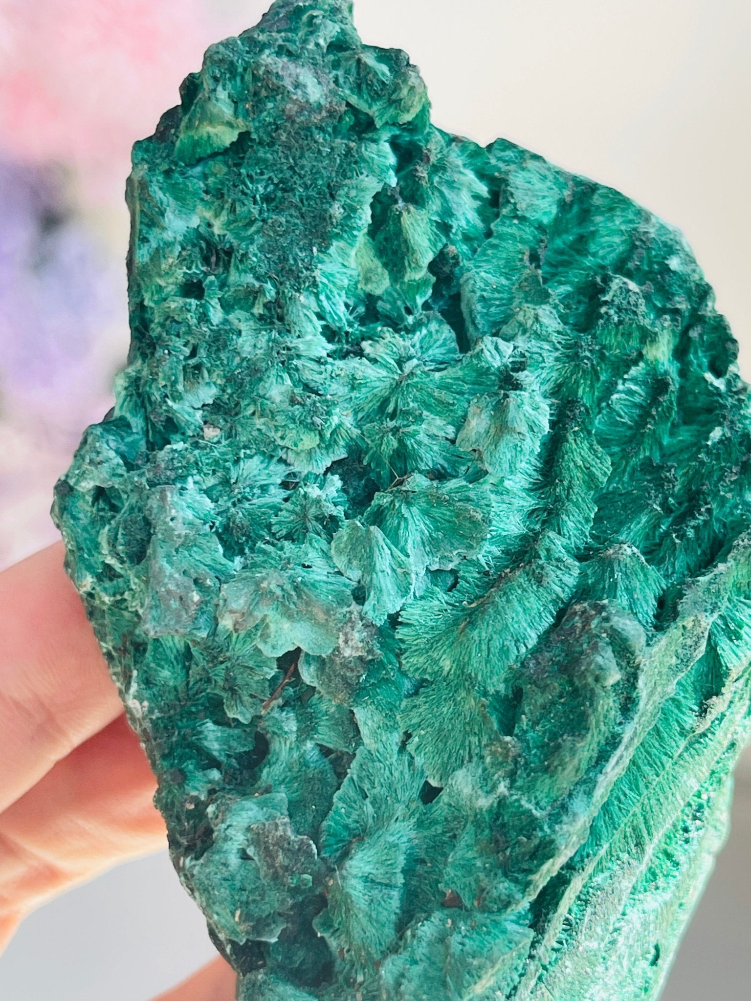 Malachite Specimen, 212g Raw Malachite Specimen - Million Years Crystal