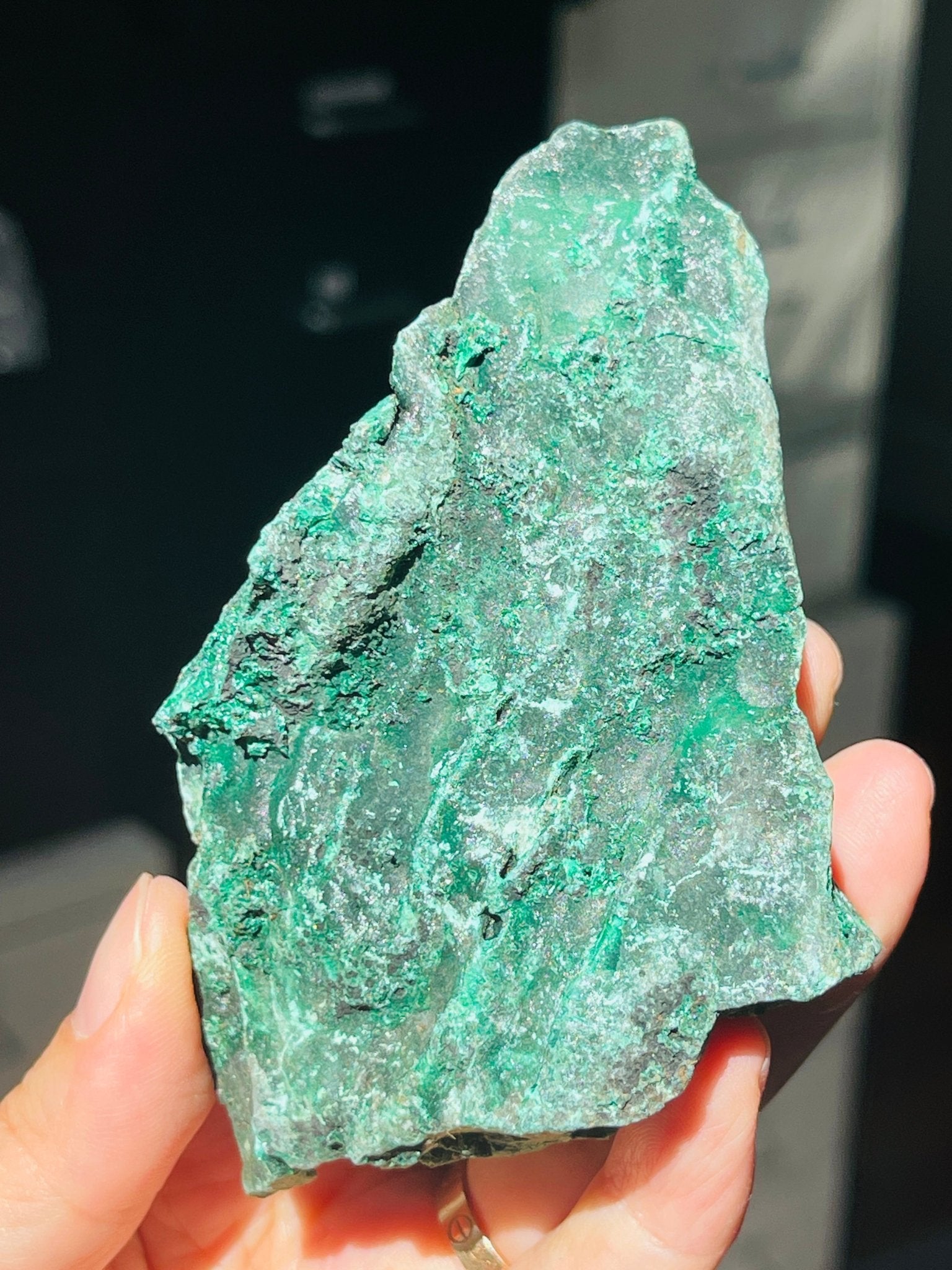 Malachite Specimen, 212g Raw Malachite Specimen - Million Years Crystal