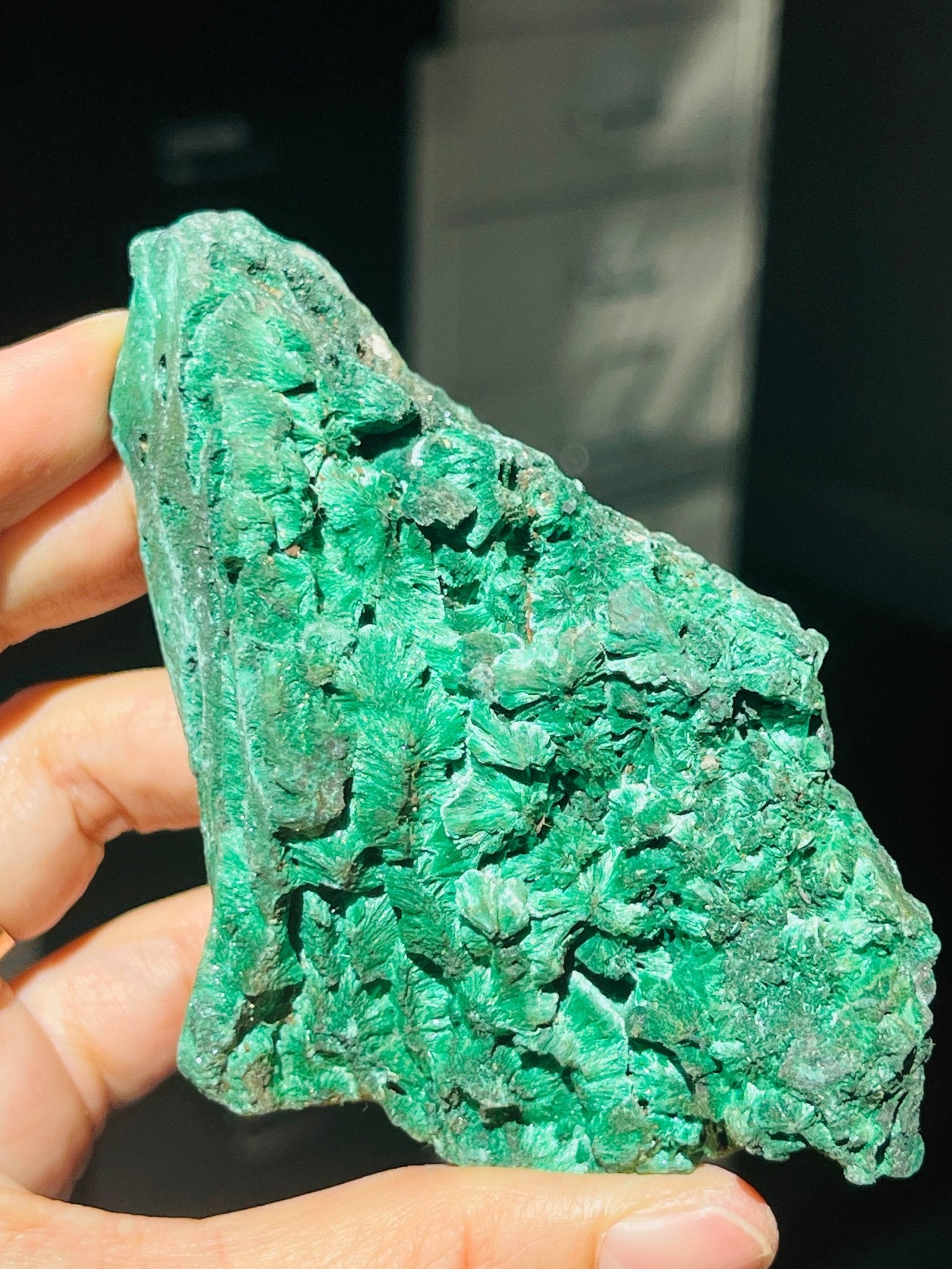 Malachite Specimen, 212g Raw Malachite Specimen - Million Years Crystal