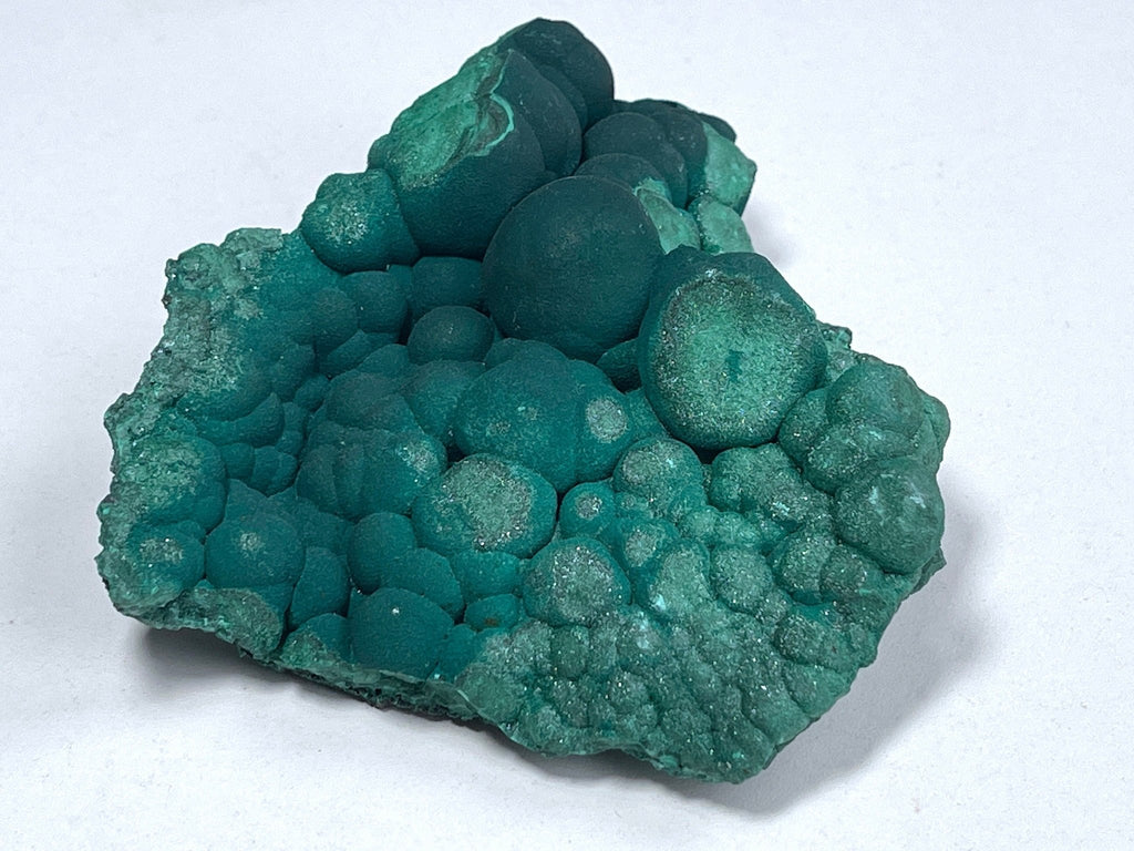 Malachite Specimen, 321g Botryoidal Malachite, Unique Velvet Malachite, Rare Malachite Specimen, Raw Malachite Specimen - Million Years Crystal
