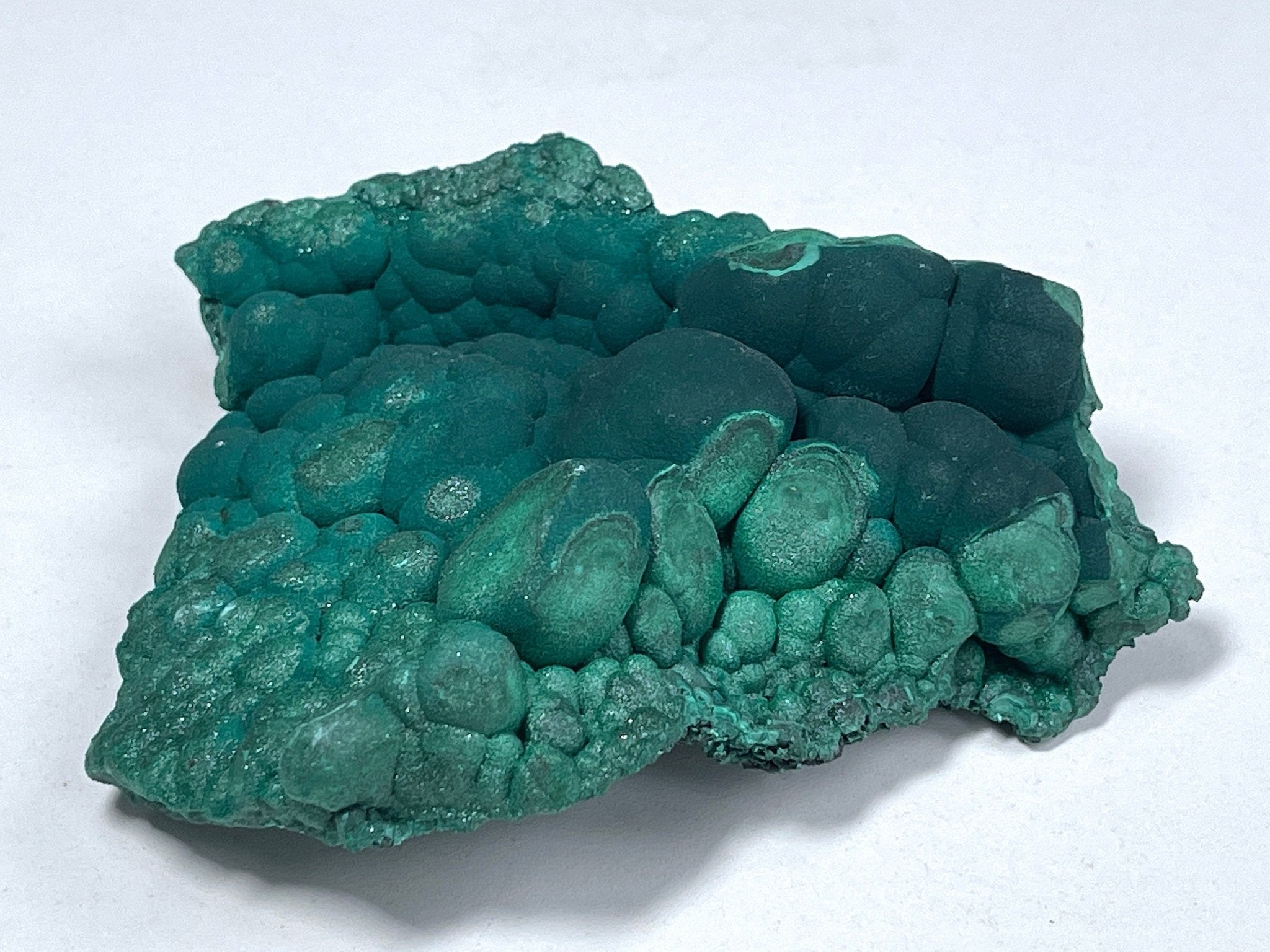 Malachite Specimen, 321g Botryoidal Malachite, Unique Velvet Malachite, Rare Malachite Specimen, Raw Malachite Specimen - Million Years Crystal