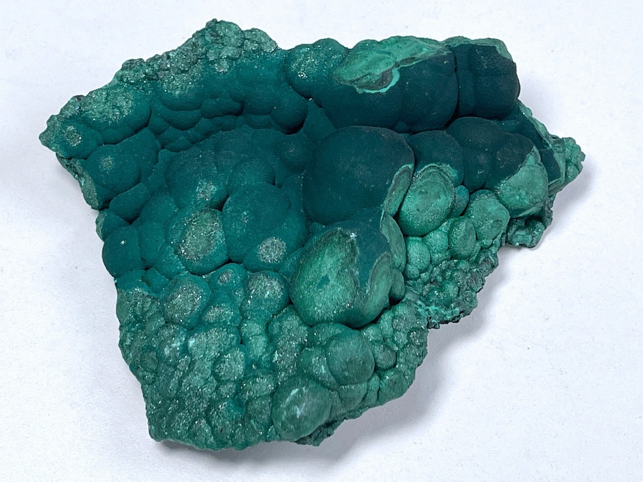 Malachite Specimen, 321g Botryoidal Malachite, Unique Velvet Malachite, Rare Malachite Specimen, Raw Malachite Specimen - Million Years Crystal