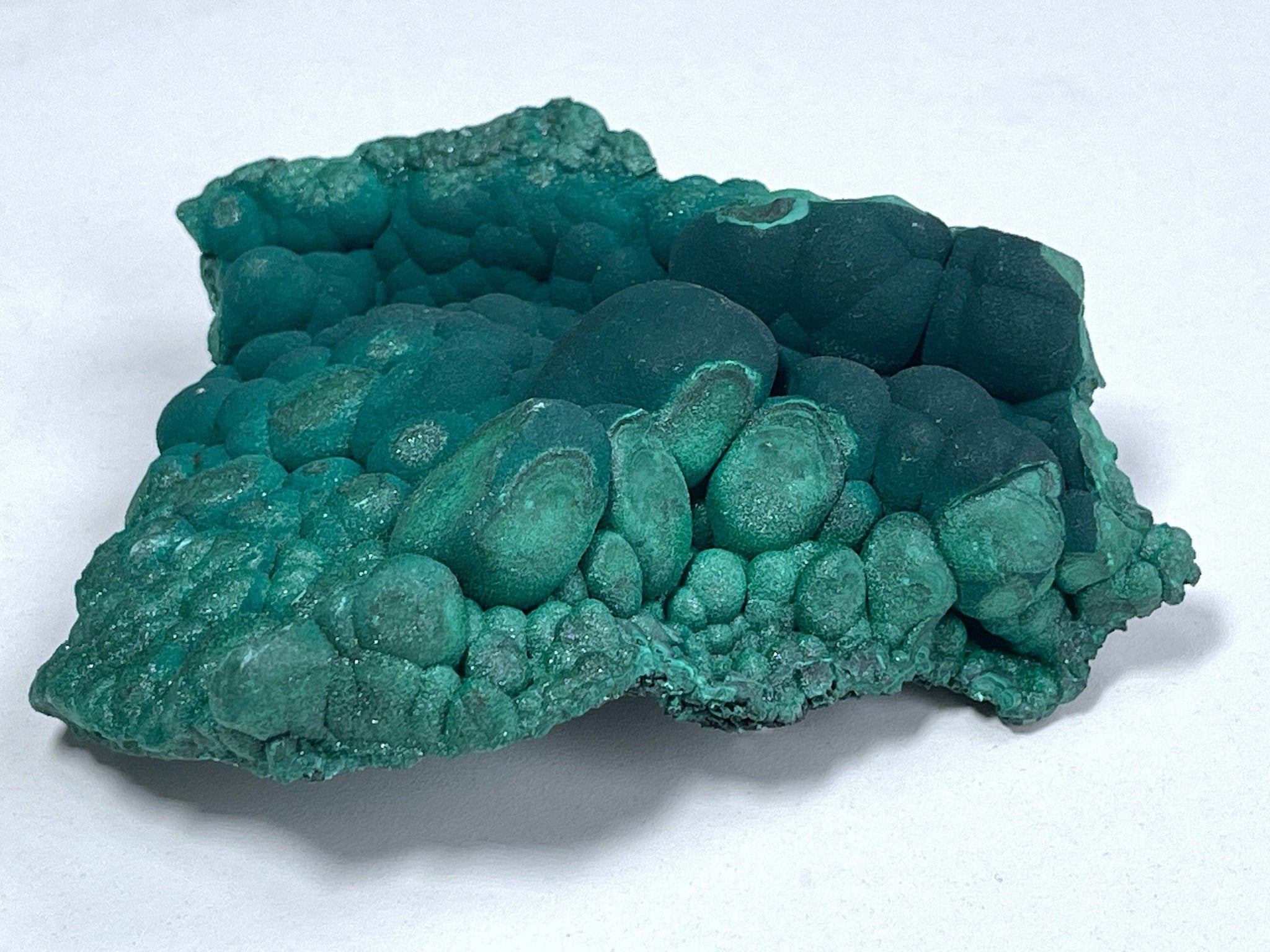 Malachite Specimen, 321g Botryoidal Malachite, Unique Velvet Malachite, Rare Malachite Specimen, Raw Malachite Specimen - Million Years Crystal