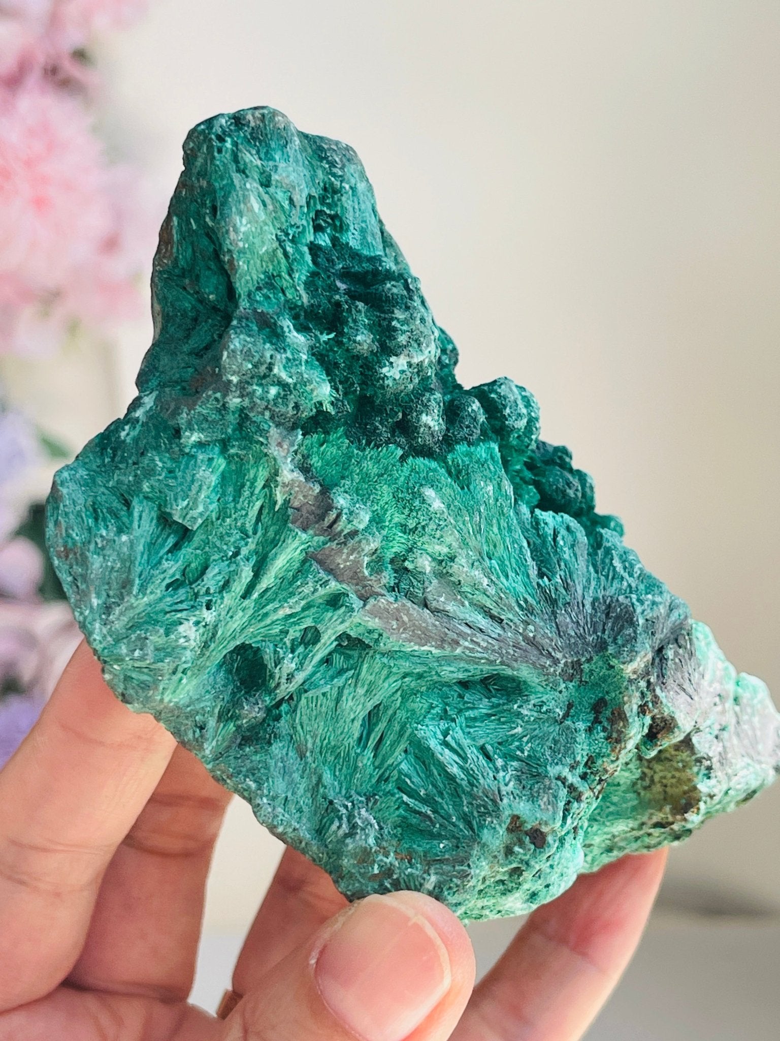 Malachite Specimen, 339g Raw Malachite Specimen - Million Years Crystal