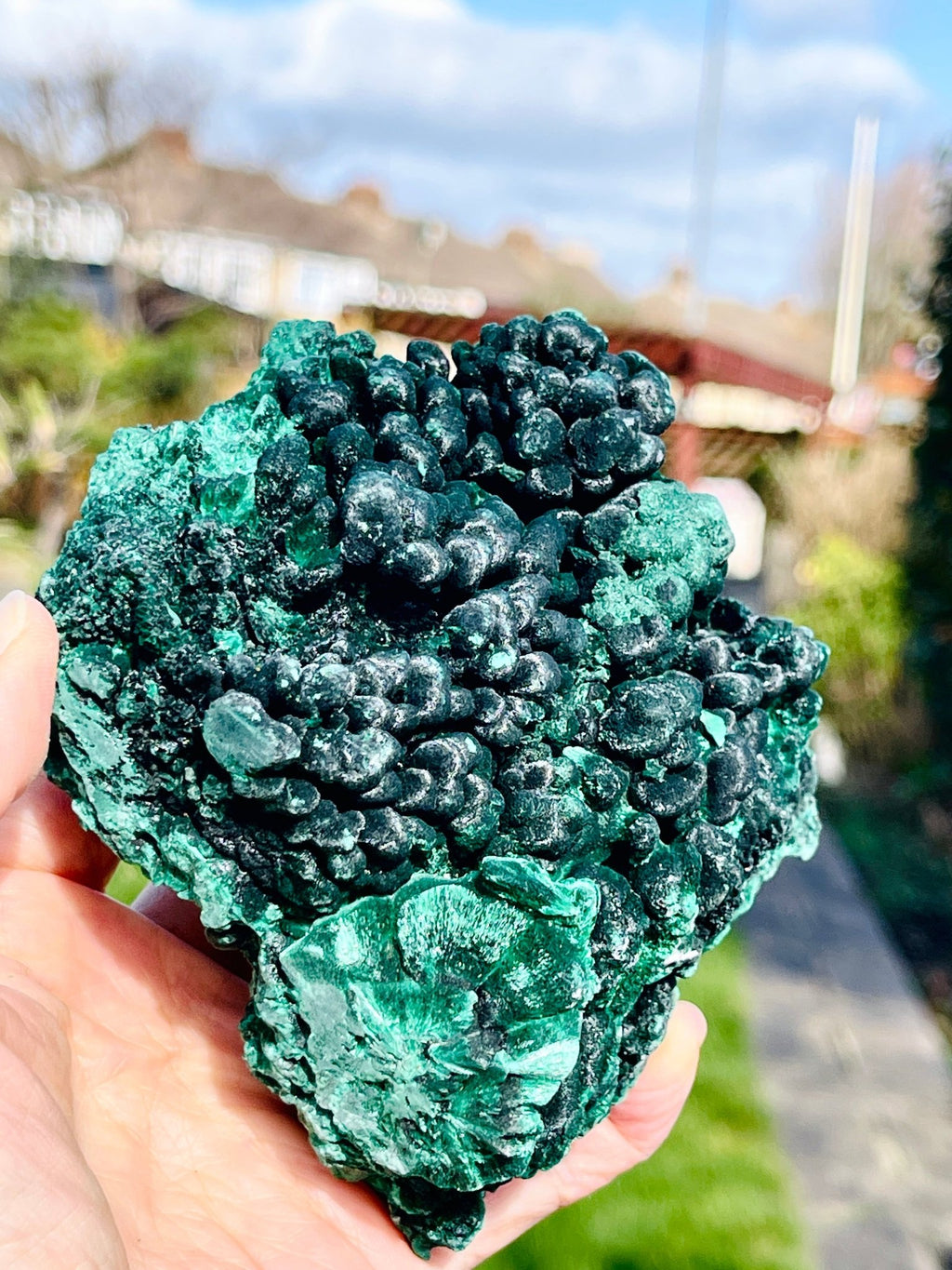 Malachite Specimen, Botryoidal Malachite - Million Years Crystal