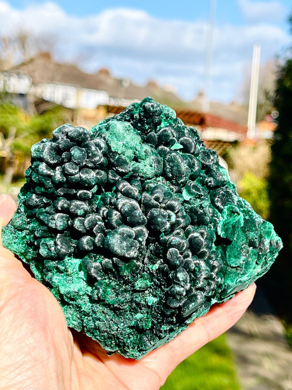 Malachite Specimen, Botryoidal Malachite - Million Years Crystal
