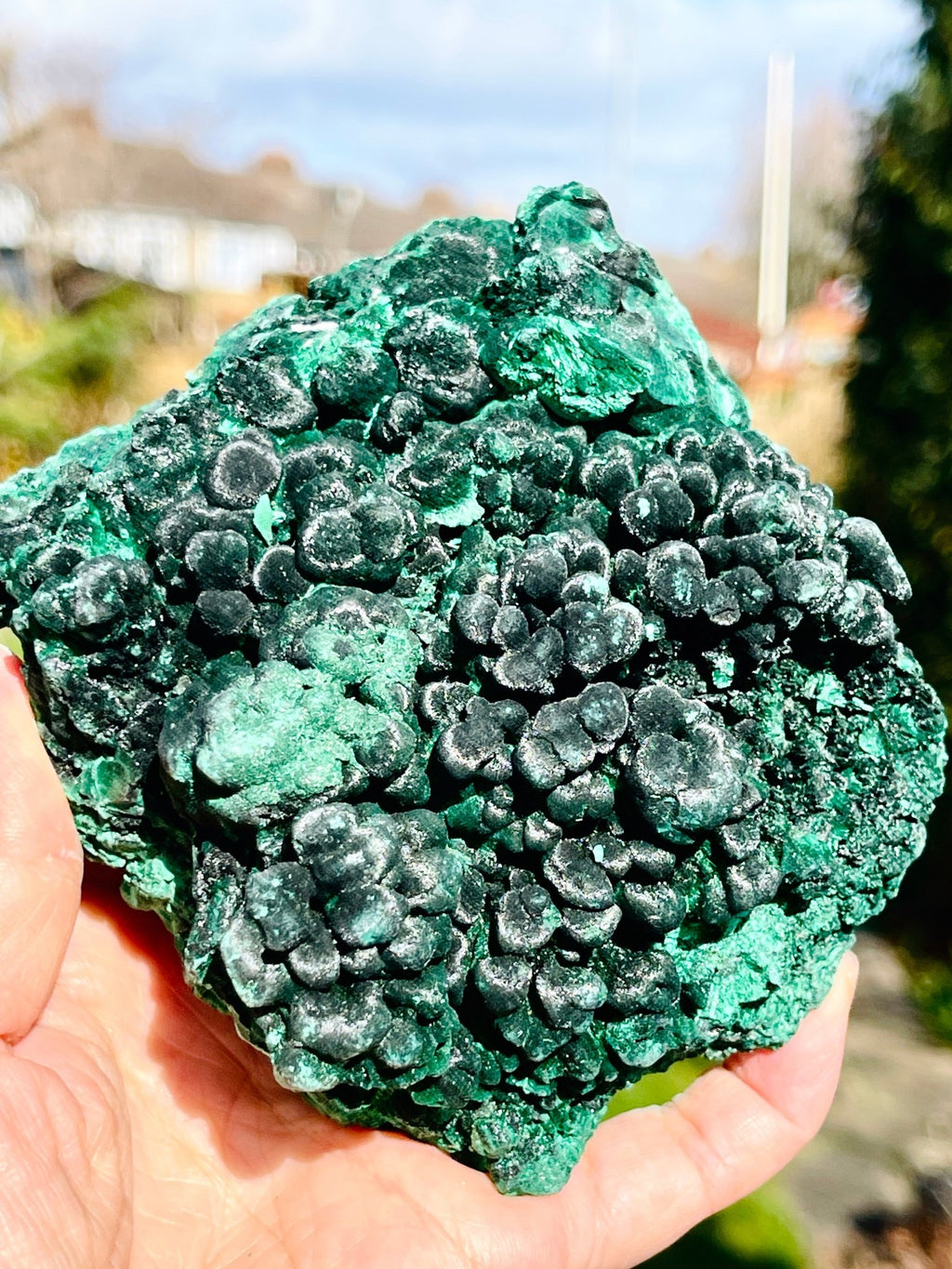 Malachite Specimen, Botryoidal Malachite - Million Years Crystal