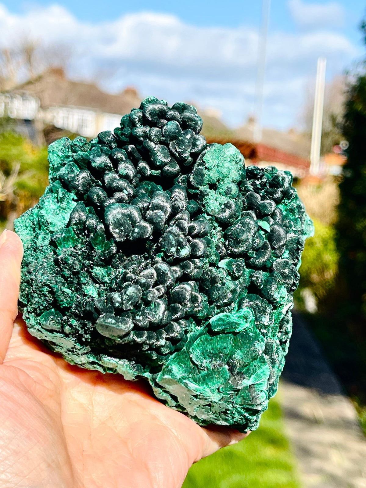 Malachite Specimen, Botryoidal Malachite - Million Years Crystal