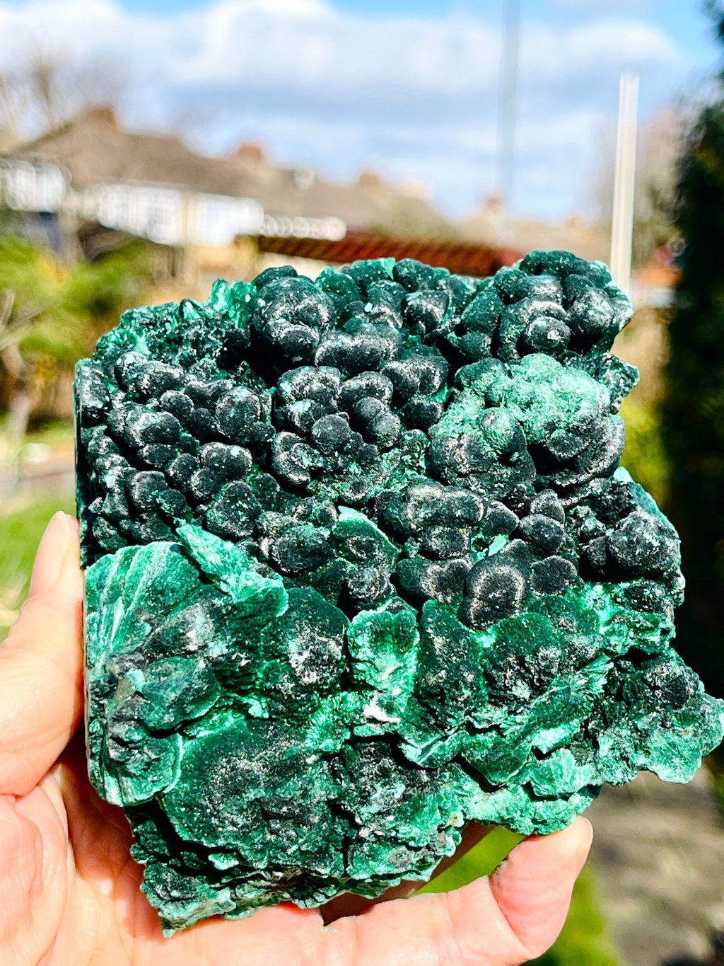 Malachite Specimen, Botryoidal Malachite - Million Years Crystal
