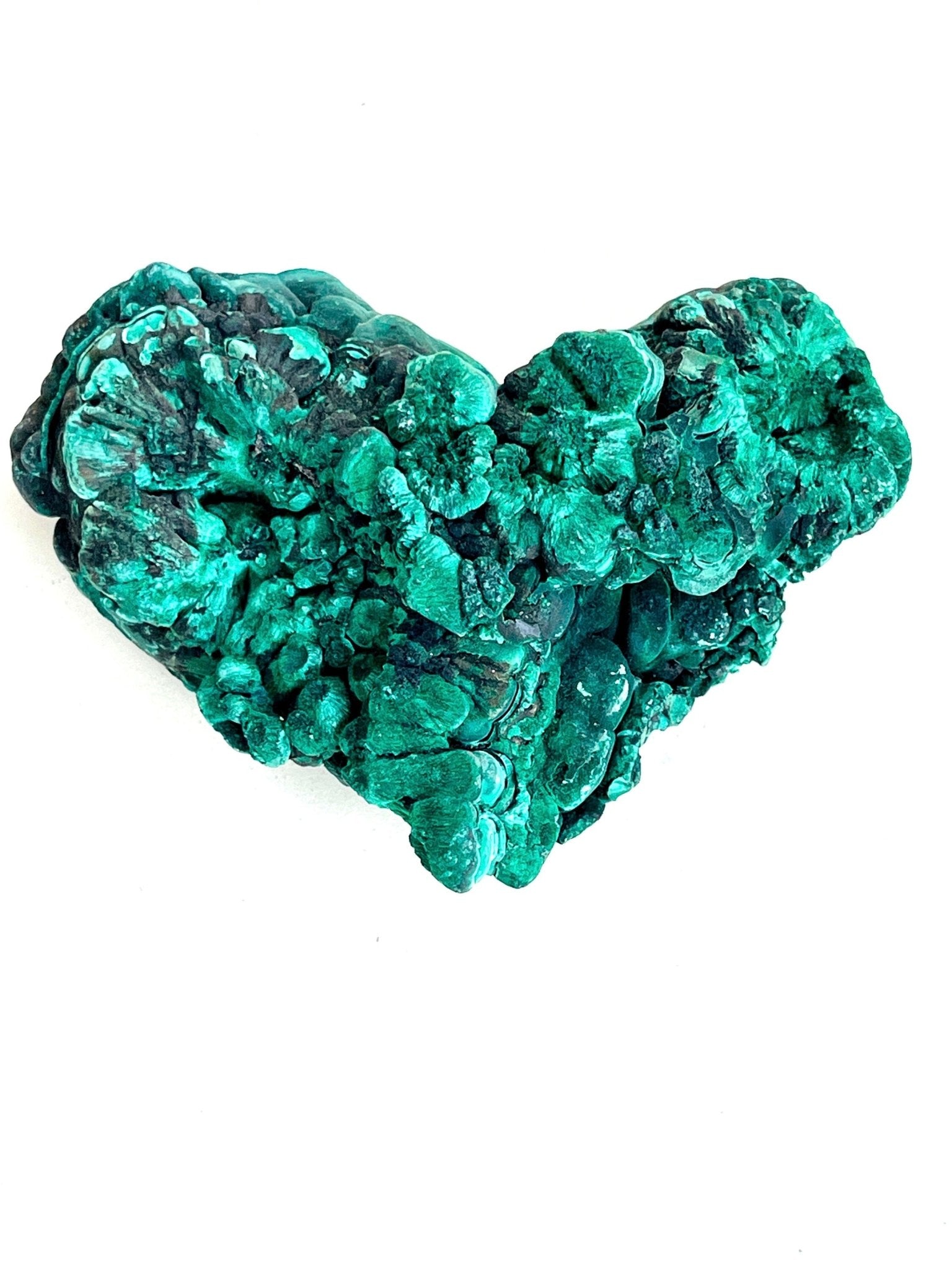 Malachite Specimen, Extremely Unique Shape Malachite, Velvet Malachite, Rare Malachite Specimen, Raw Malachite Specimen - Million Years Crystal