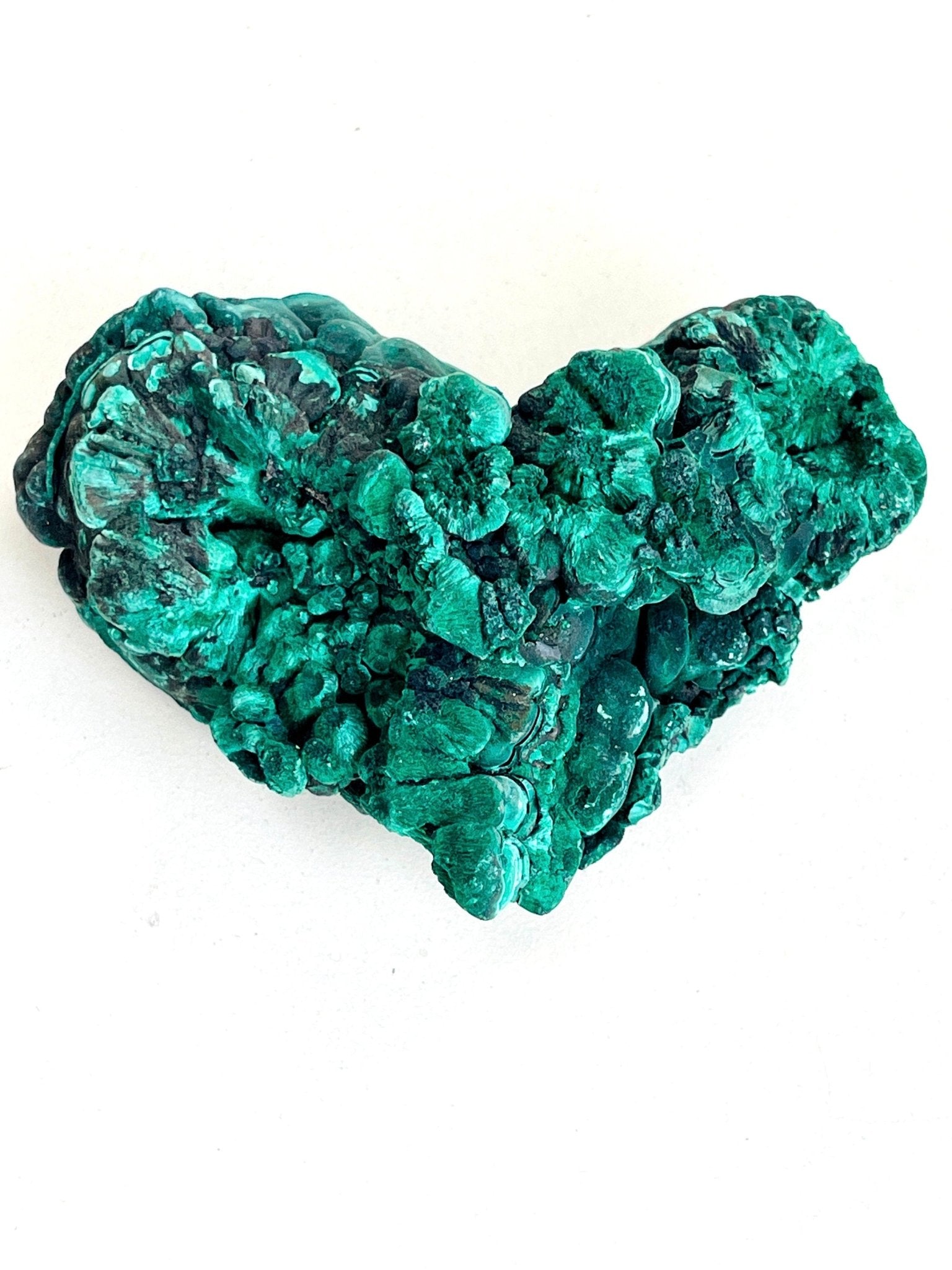 Malachite Specimen, Extremely Unique Shape Malachite, Velvet Malachite, Rare Malachite Specimen, Raw Malachite Specimen - Million Years Crystal