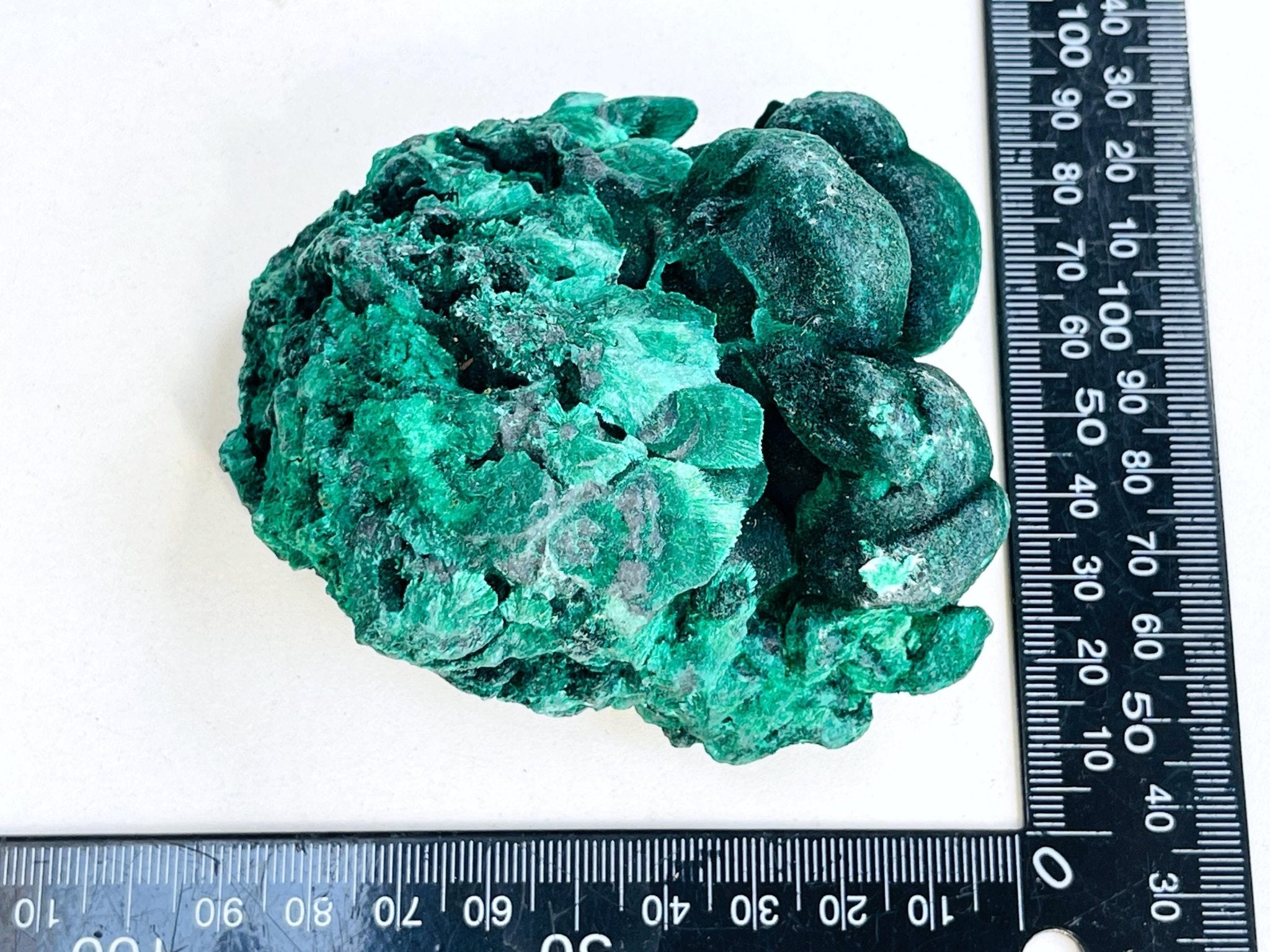 Malachite Specimen, Unique Velvet Cat eye Malachite, Rare Malachite Specimen, Raw Malachite Specimen, Crystal Gift, Unique Gift - Million Years Crystal