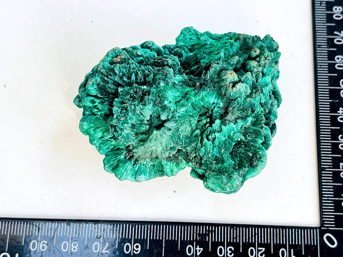 Malachite Specimen, Unique Velvet Cat eye Malachite, Rare Malachite Specimen, Raw Malachite Specimen, Crystal Gift, Unique Gift - Million Years Crystal
