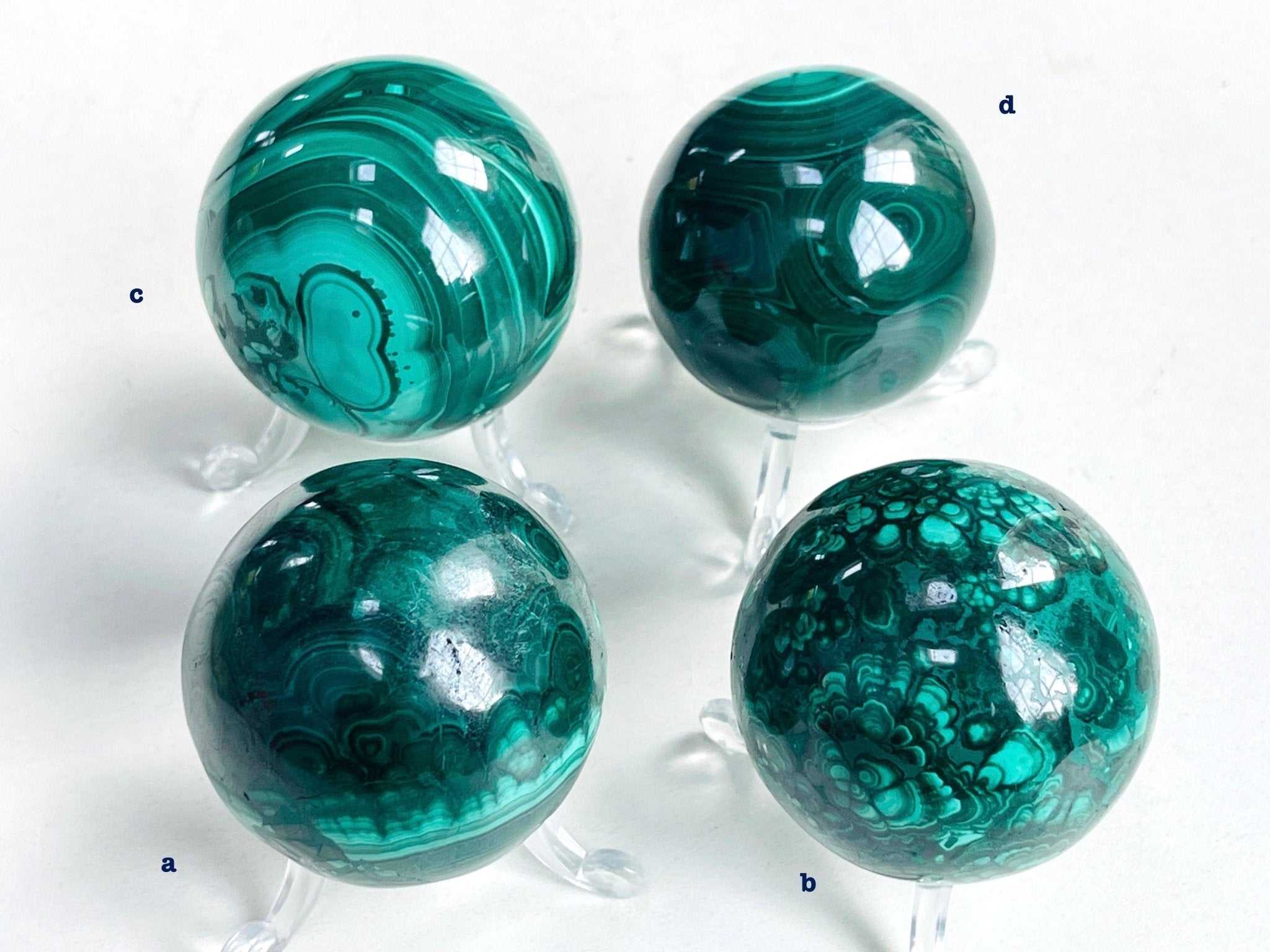Malachite Sphere, Marvelous Natural Malachite Sphere, Malachite from Congo, Natural Malachite ball, Healing Crystal - Million Years Crystal