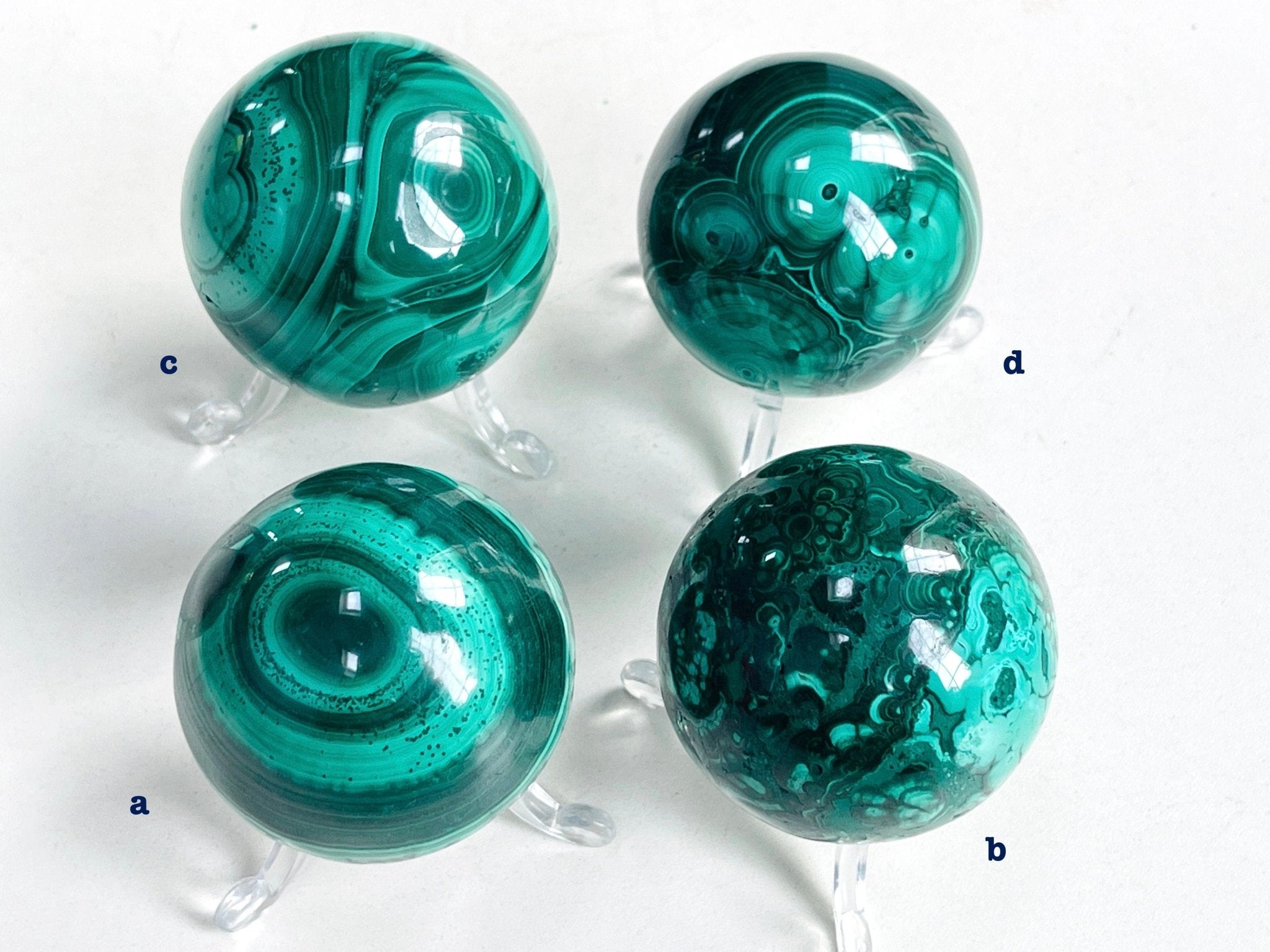Malachite Sphere, Marvelous Natural Malachite Sphere, Malachite from Congo, Natural Malachite ball, Healing Crystal - Million Years Crystal