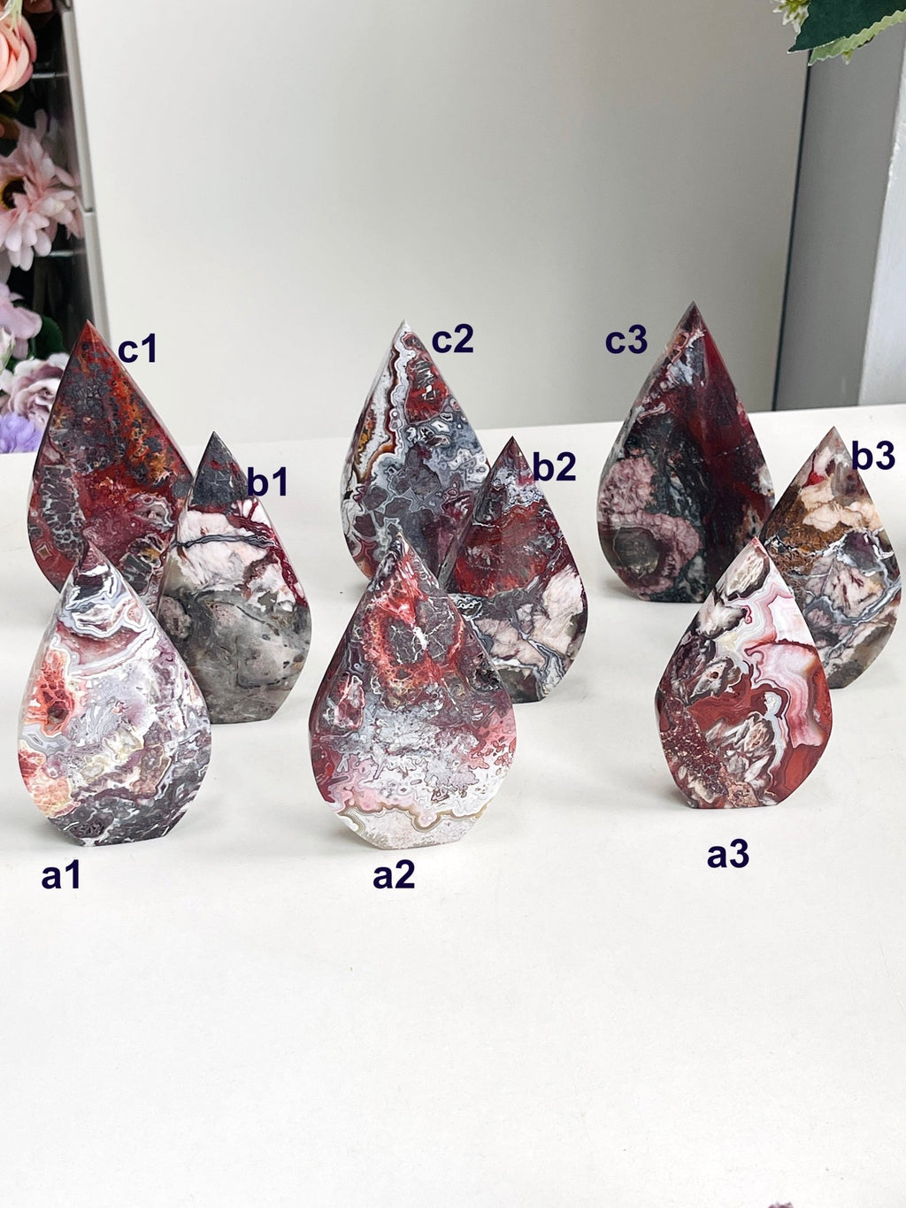 Mexican Agate Flame - Million Years Crystal