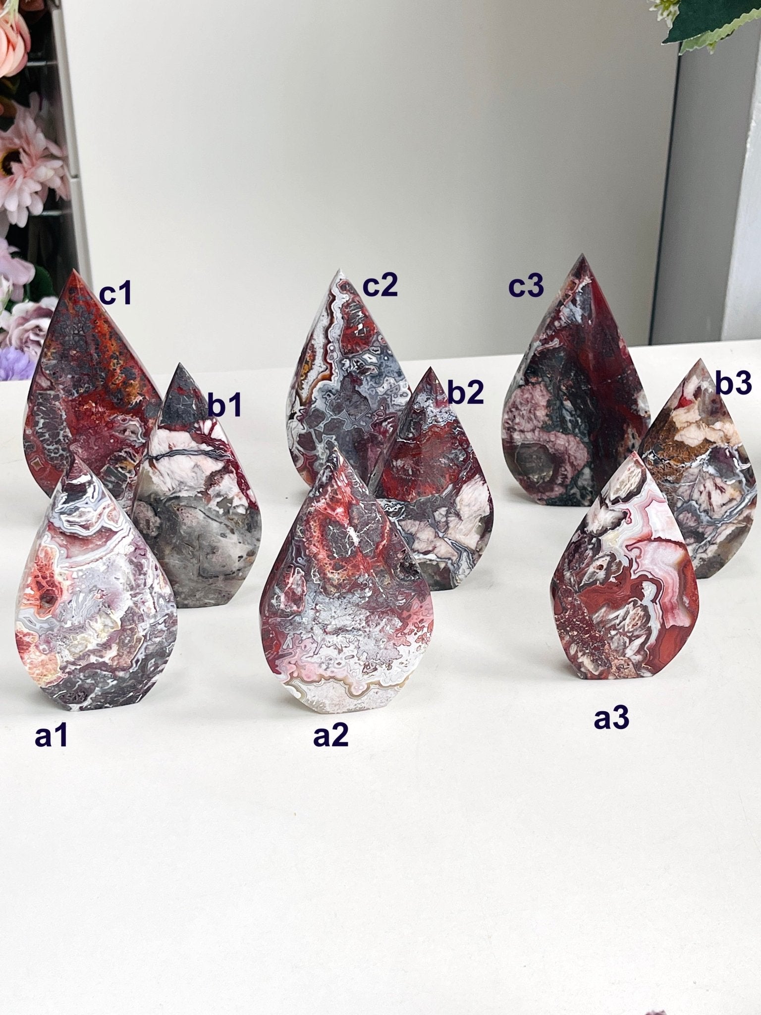 Mexican Agate Flame - Million Years Crystal