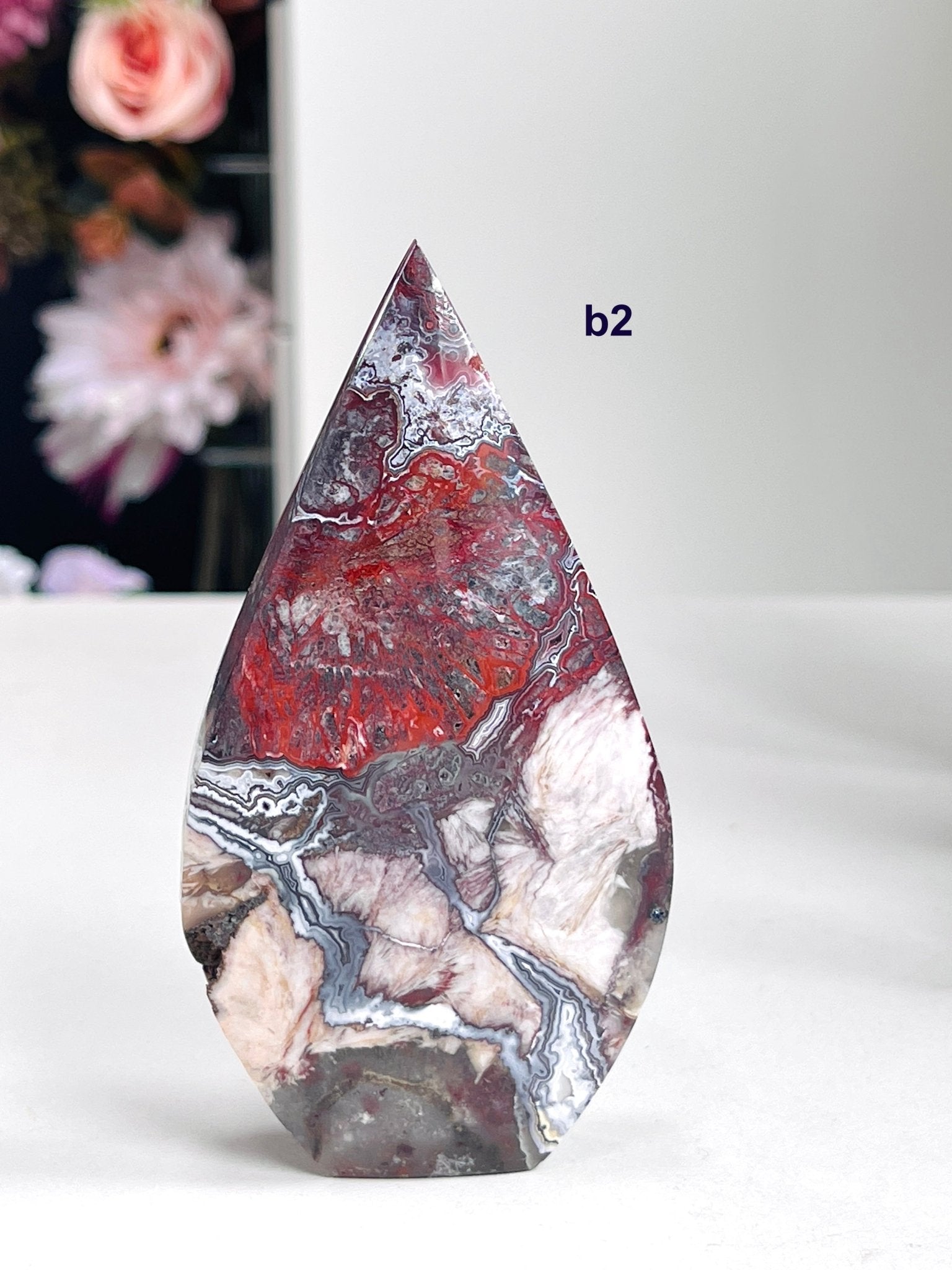 Mexican Agate Flame - Million Years Crystal