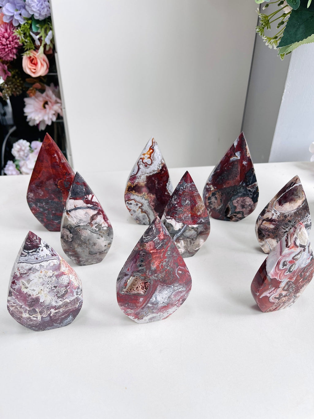 Mexican Agate Flame - Million Years Crystal