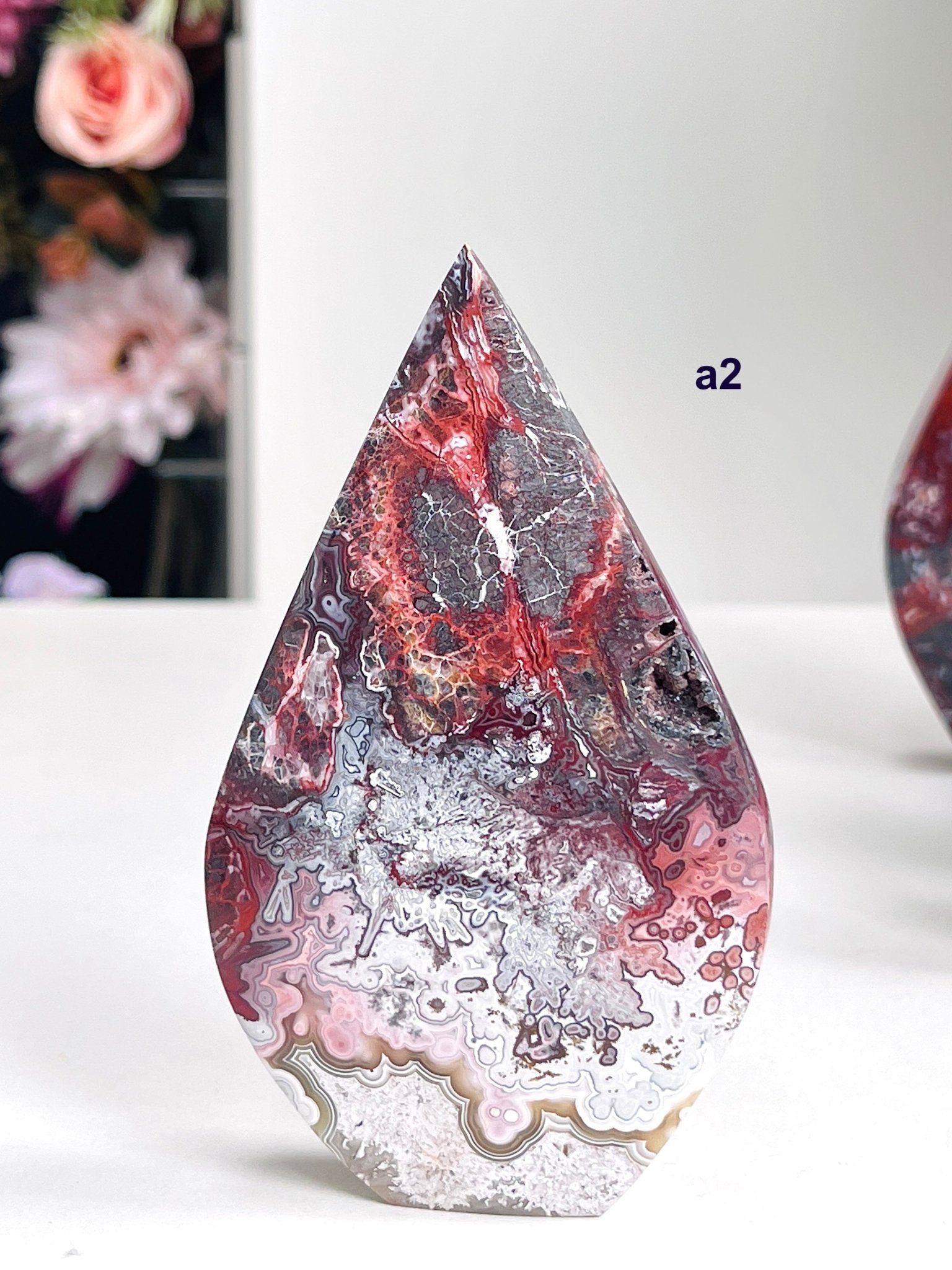 Mexican Agate Flame - Million Years Crystal