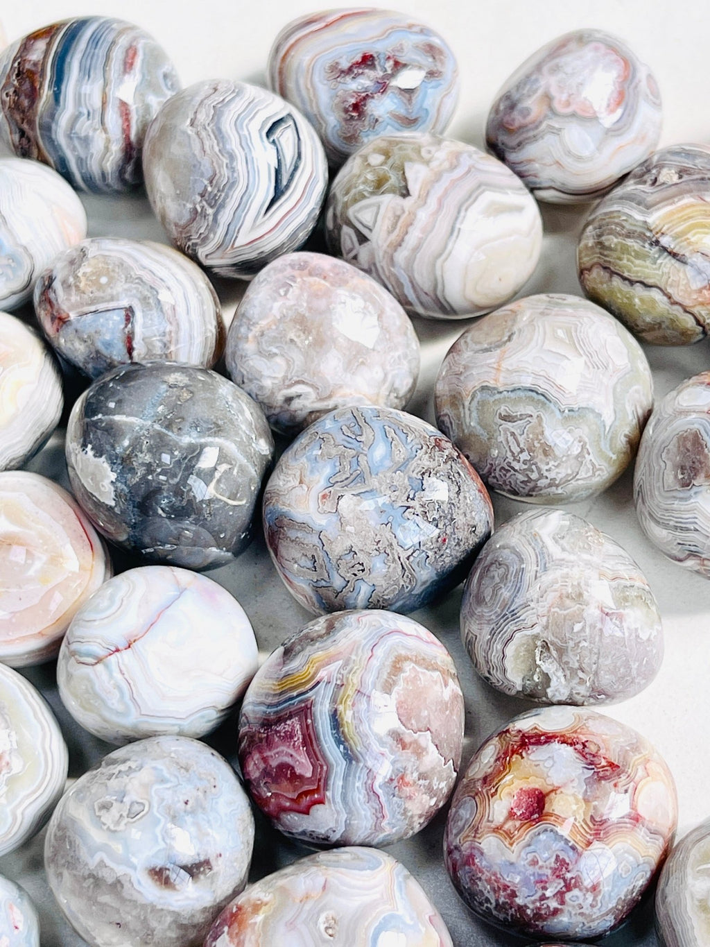 Mexican Agate Tumble Stone - Million Years Crystal