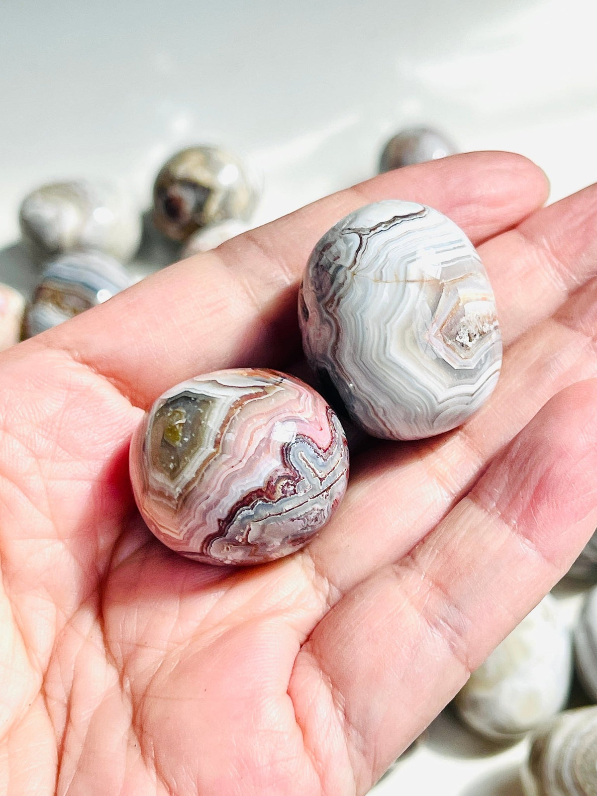 Mexican Agate Tumble Stone - Million Years Crystal