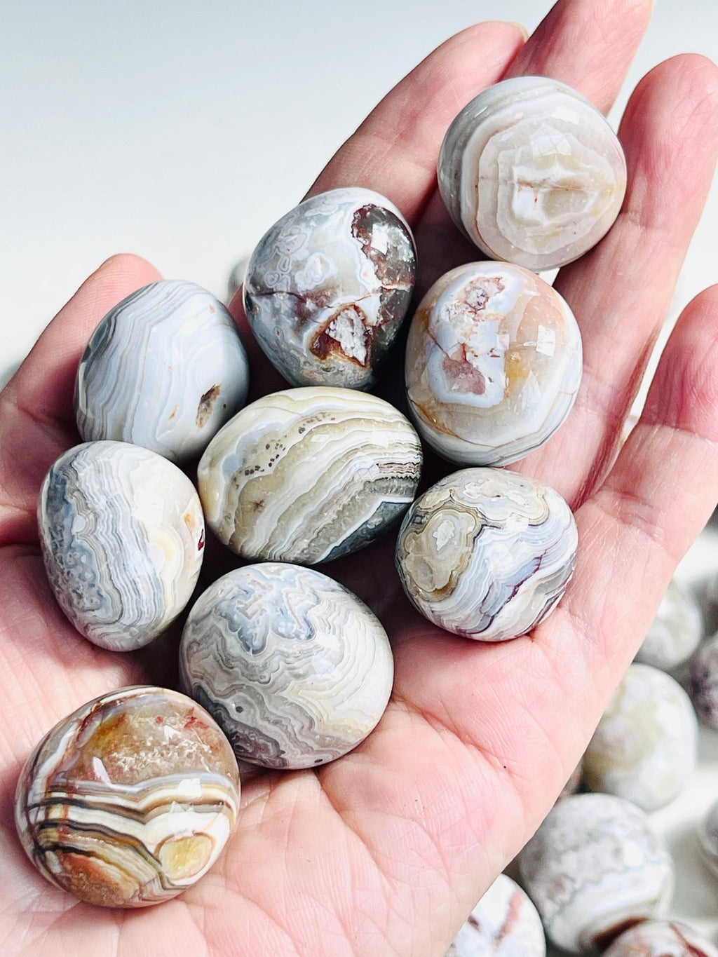 Mexican Agate Tumble Stone - Million Years Crystal