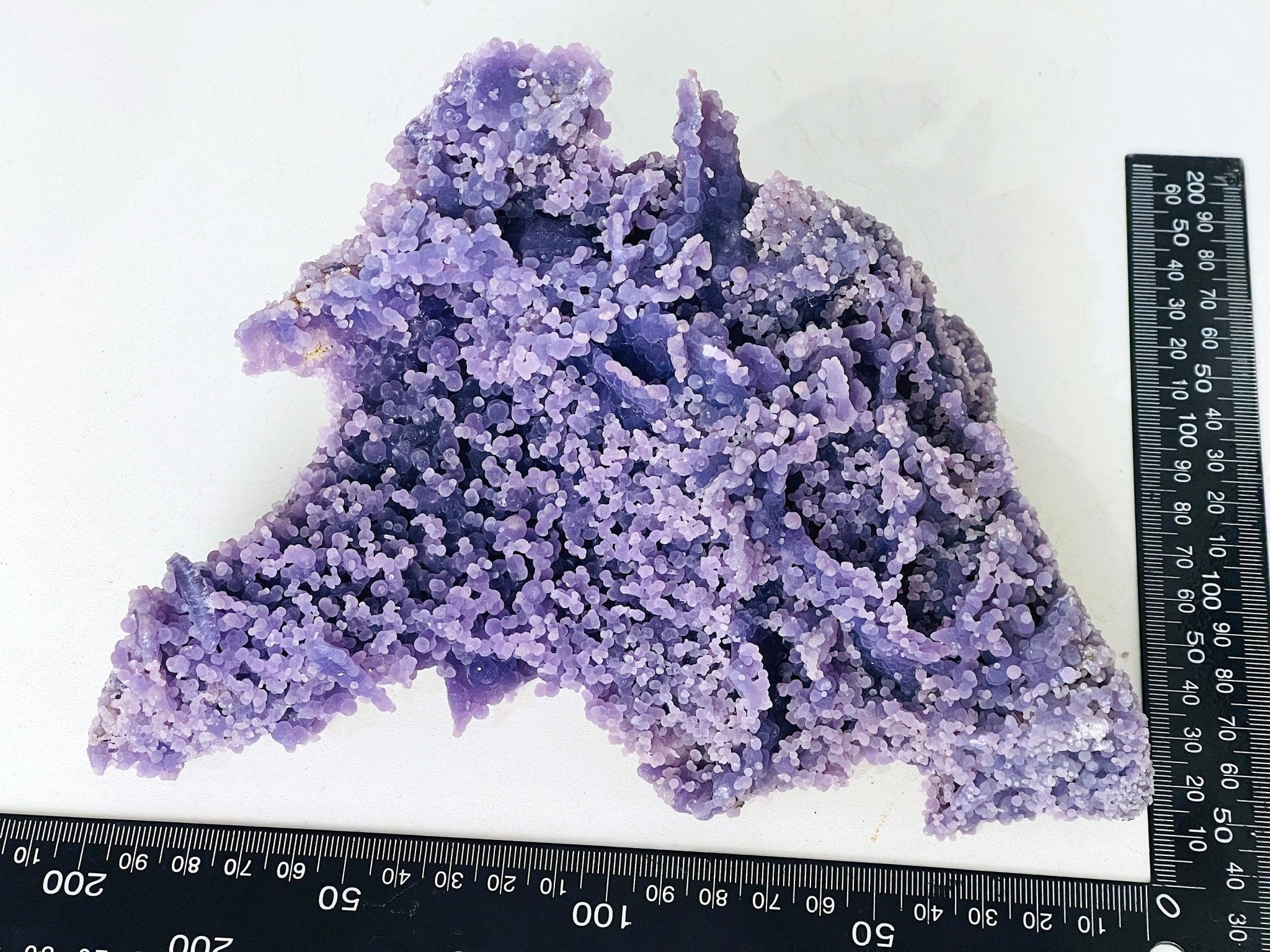 Natural 1.3kg Grape Agate Cluster – Rare Purple Botryoidal Crystal for Healing & Mineral Collectors - Million Years Crystal