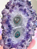 Natural Amethyst Stalactite Eye Cluster from Uruguay - Million Years Crystal