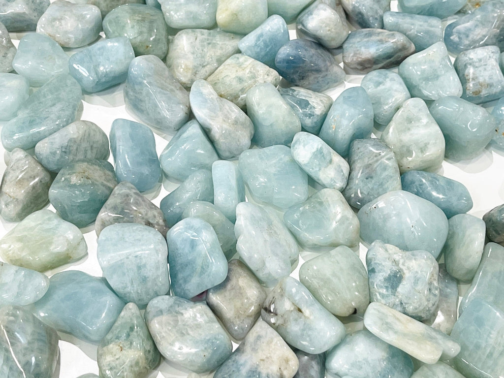 Natural Aquamarine, High Grade Aquamarine Rough Stone, Aquamarine Tumble, Small Raw Aquamarine Stone, Untreated Aquamarine Stone - Million Years Crystal