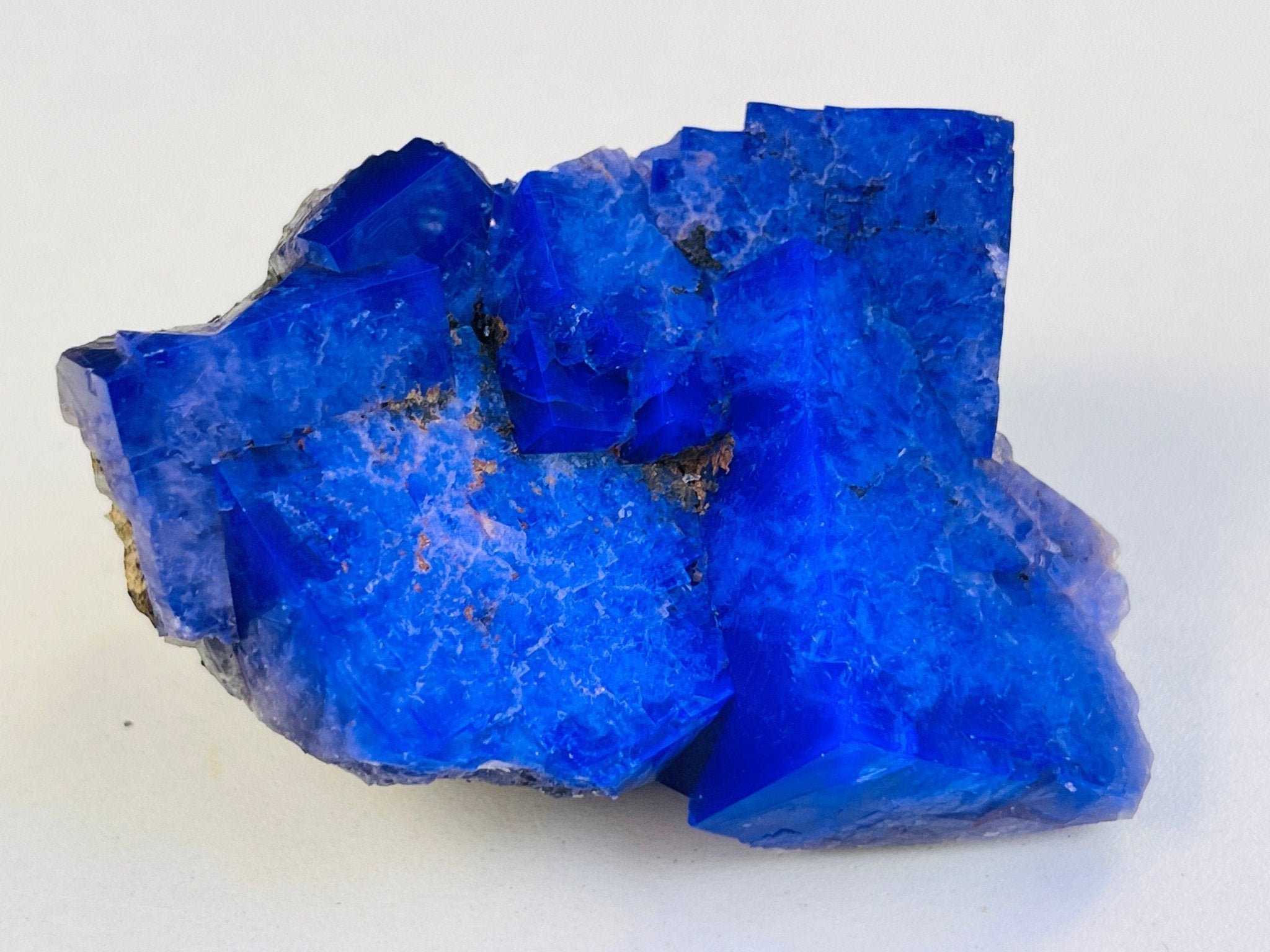 New Find Purple Fluorite Crystal from the Lady Annabella Mine, Weardale, Fluorescent Fluorite Specimen,Raw Fluorite, Mineral Specimen- P5 - Million Years Crystal