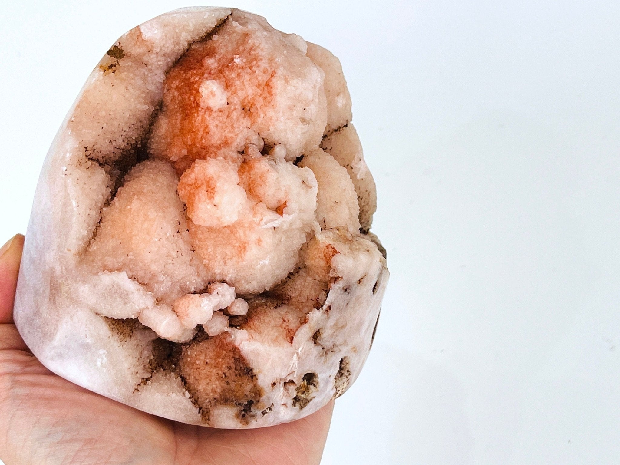 Pink Amethyst, 1.1kg Pink Amethyst Freefrom, Druzy Rough Pink Amethyst, Pink Amethyst Crystal,Crystal Gift,Home decor - Million Years Crystal