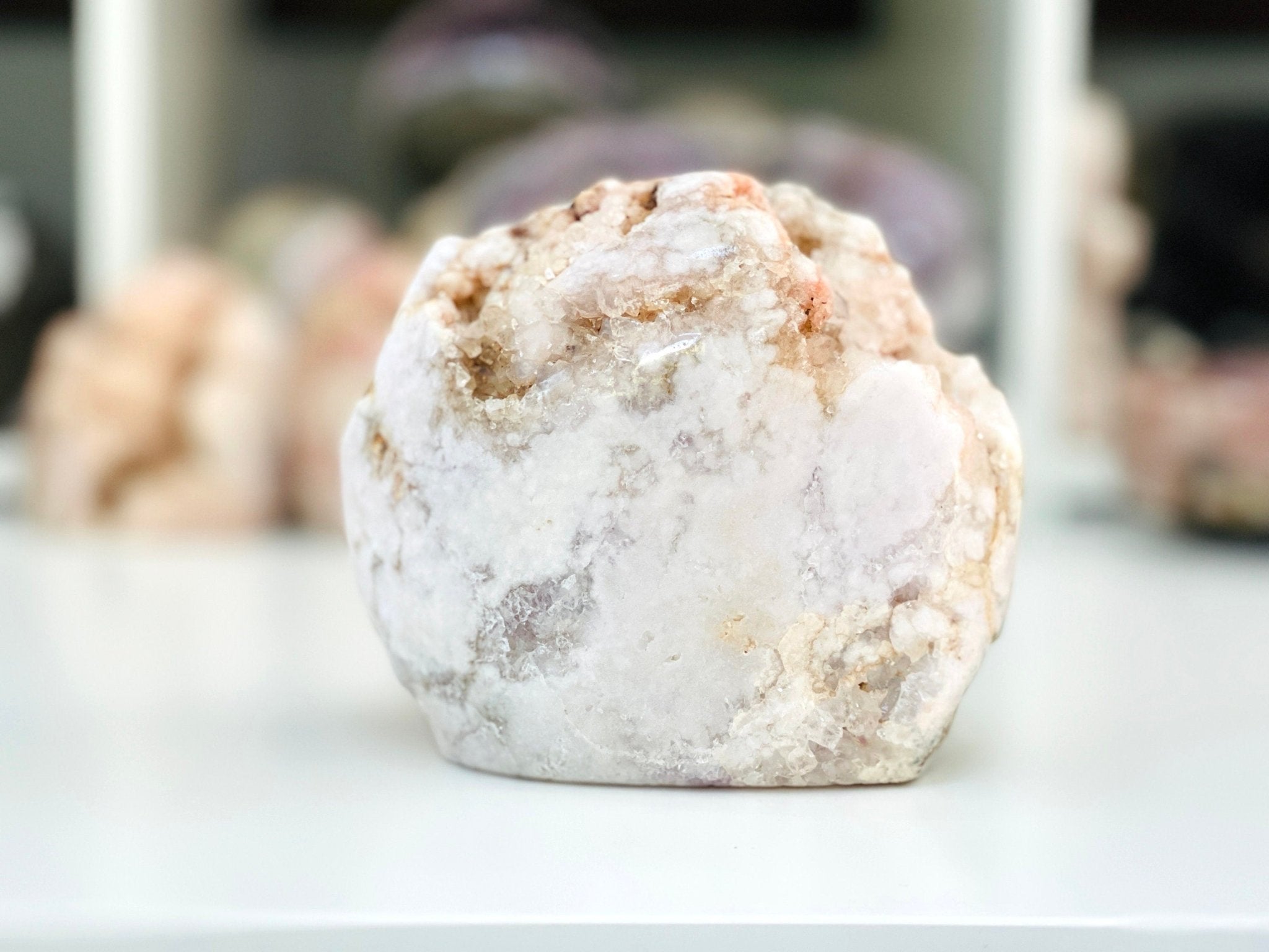 Pink Amethyst, 1.56kg Sparkling Pink Amethyst Freefrom, Druzy Rough Pink Amethyst, Pink Amethyst Crystal,Crystal Gift,Home decor - Million Years Crystal