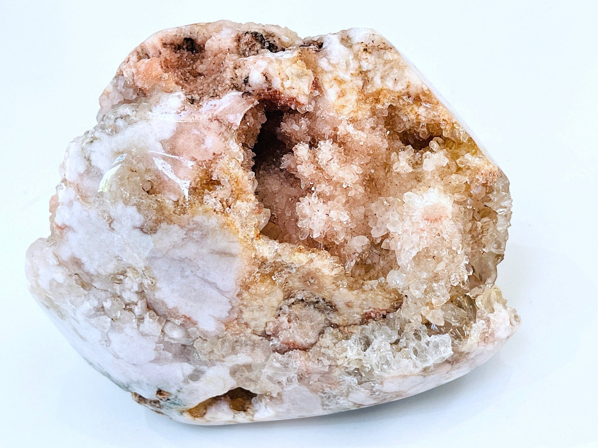 Pink Amethyst, 1.56kg Sparkling Pink Amethyst Freefrom, Druzy Rough Pink Amethyst, Pink Amethyst Crystal,Crystal Gift,Home decor - Million Years Crystal