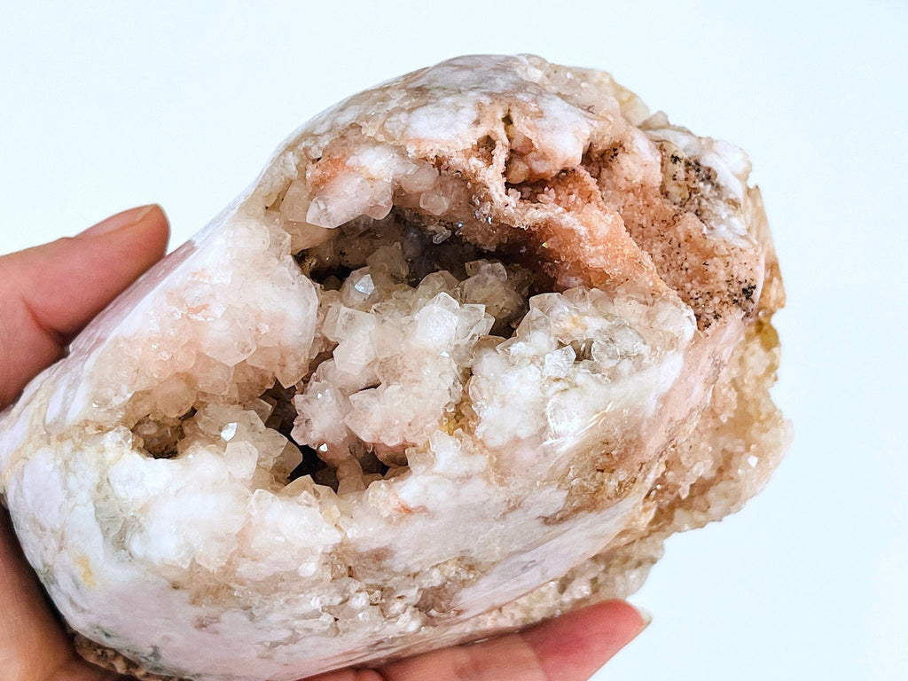 Pink Amethyst, 1.56kg Sparkling Pink Amethyst Freefrom, Druzy Rough Pink Amethyst, Pink Amethyst Crystal,Crystal Gift,Home decor - Million Years Crystal
