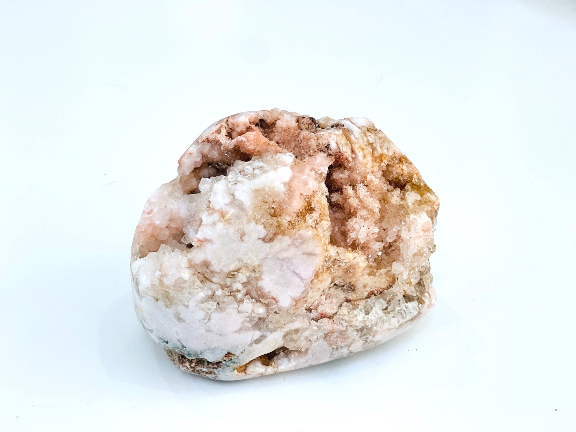 Pink Amethyst, 1.56kg Sparkling Pink Amethyst Freefrom, Druzy Rough Pink Amethyst, Pink Amethyst Crystal,Crystal Gift,Home decor - Million Years Crystal