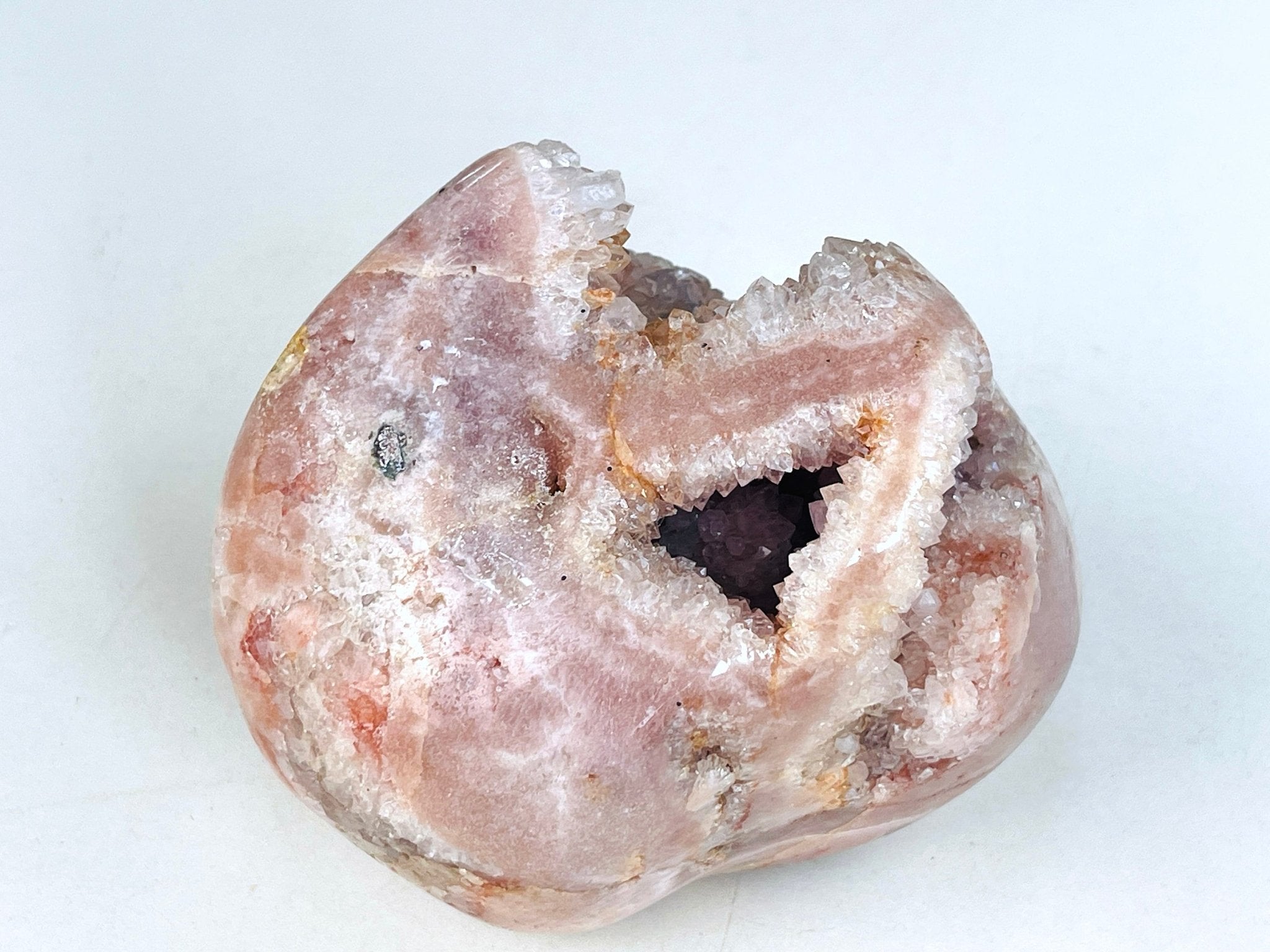 Pink Amethyst, 1.586kg Sparkling Pink Amethyst Freefrom, Druzy Rough Pink Amethyst, Pink Amethyst Crystal,Crystal Gift,Home decor - Million Years Crystal